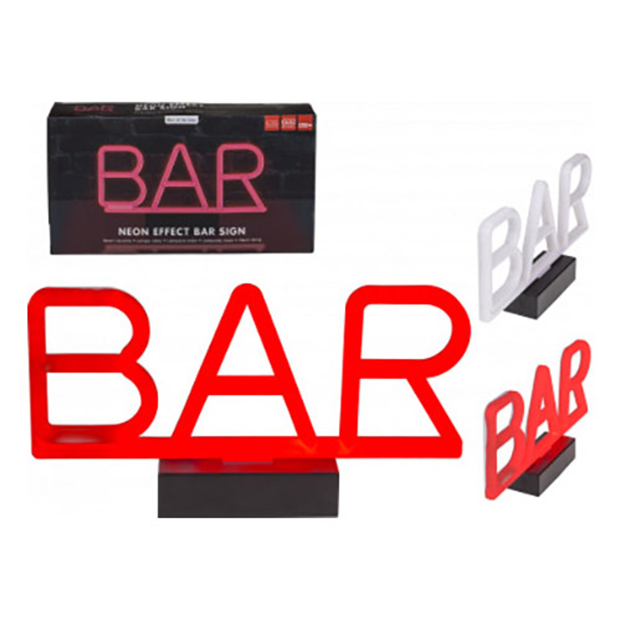 Batteridriven Neonlampa Bar