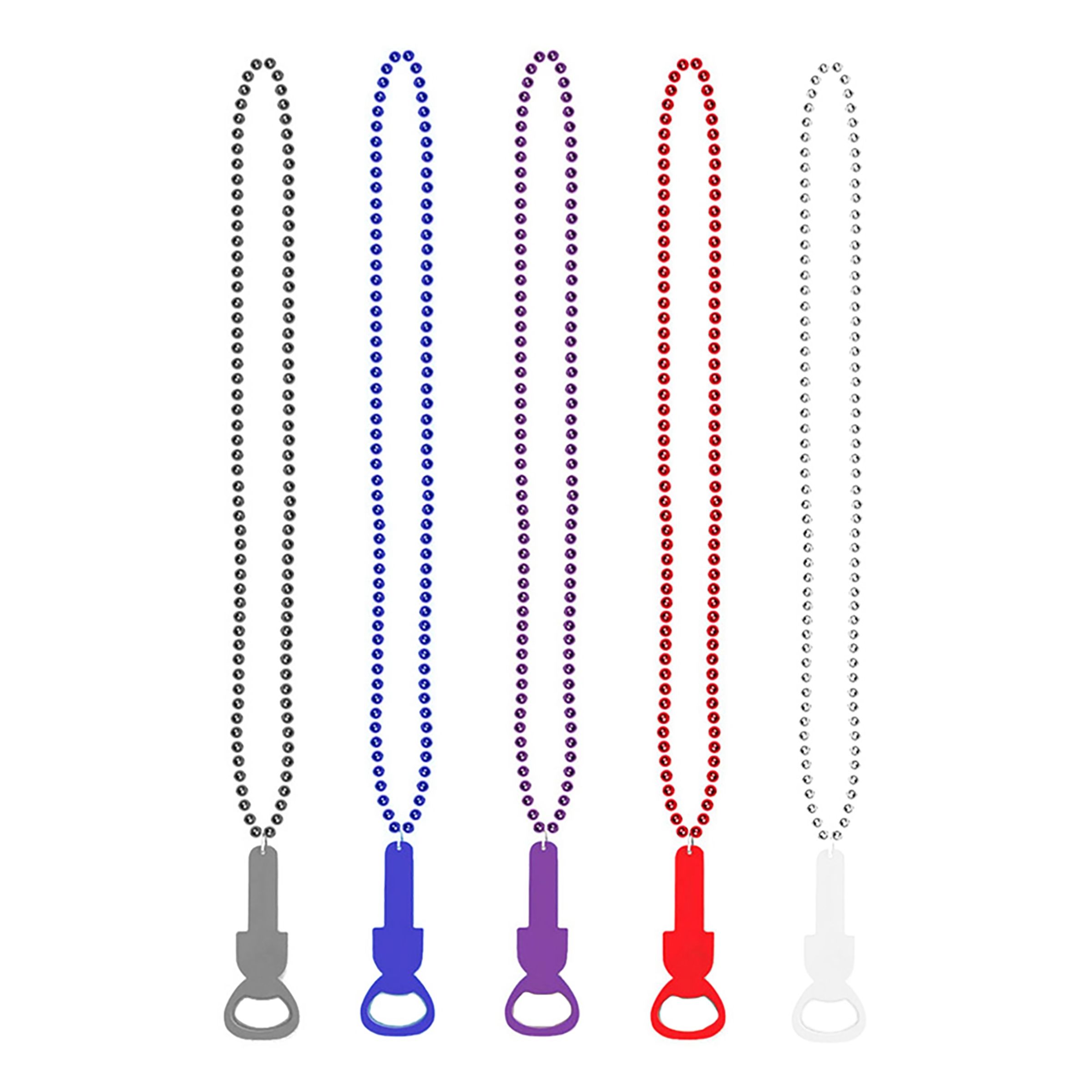 Beads med Kapsylöppnare - Blå