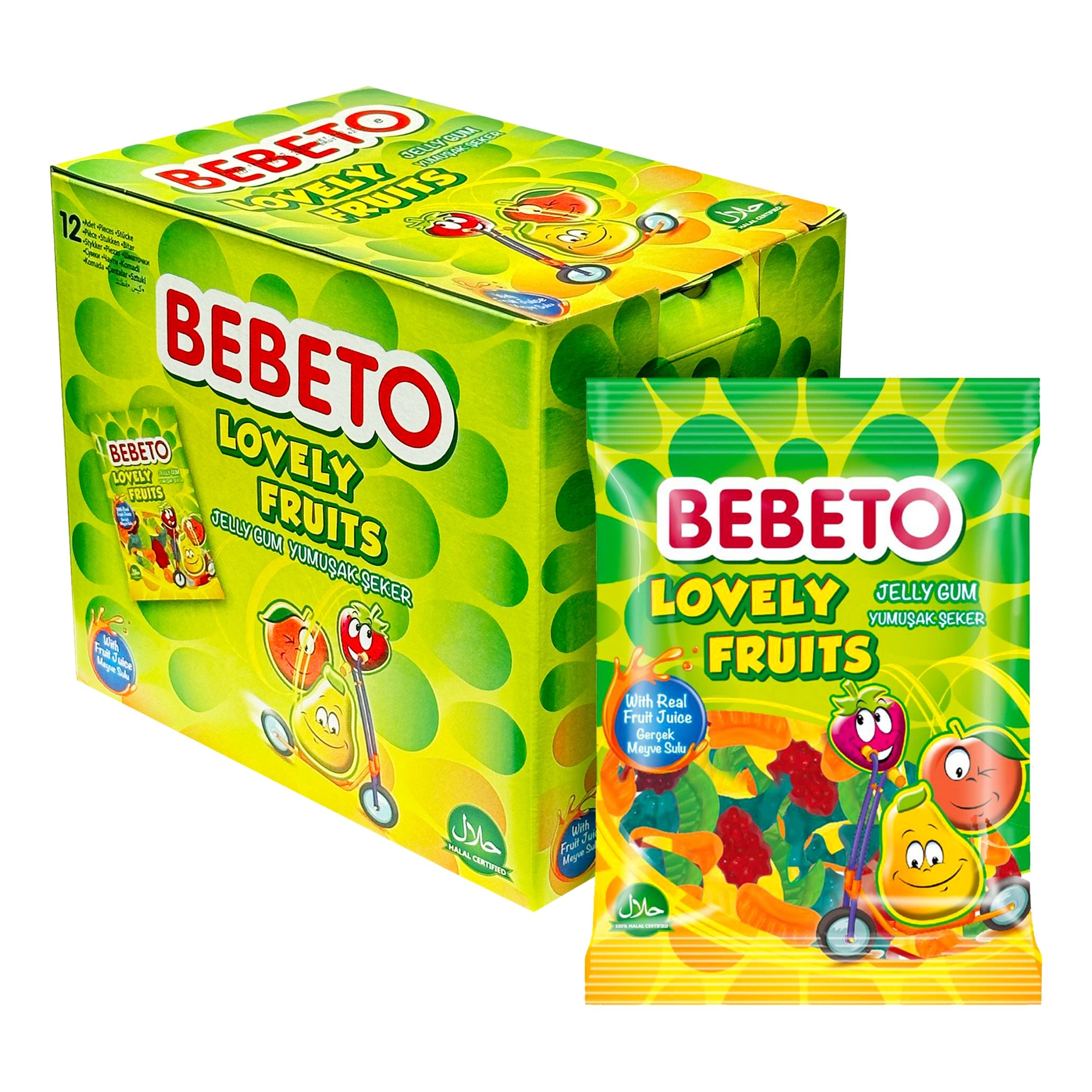 Bebeto Lovely Fruit Storpack - 12-pack