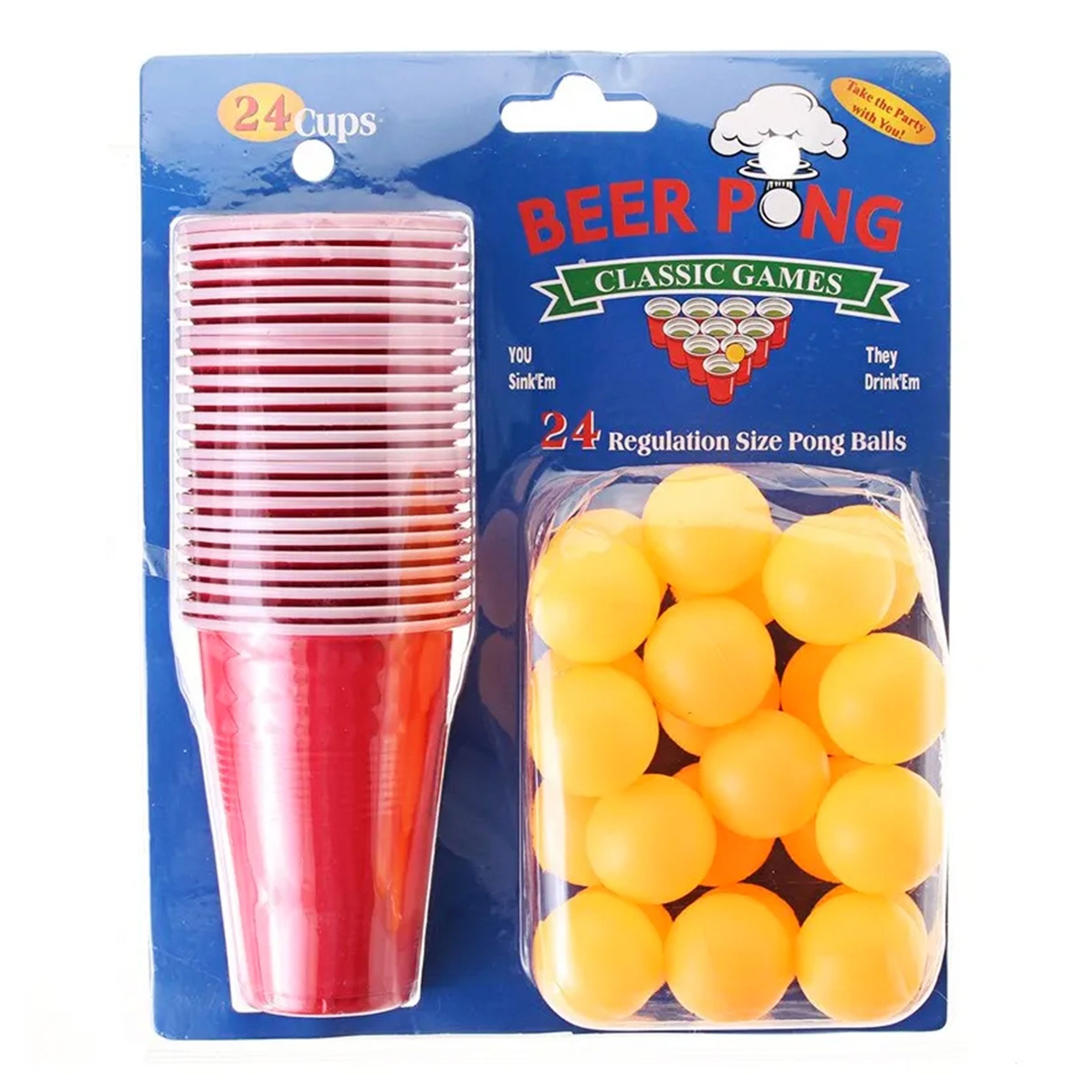 Beer Pong Kit | Hem//Teman//Festteman//Sommarfest | PartyOutlet