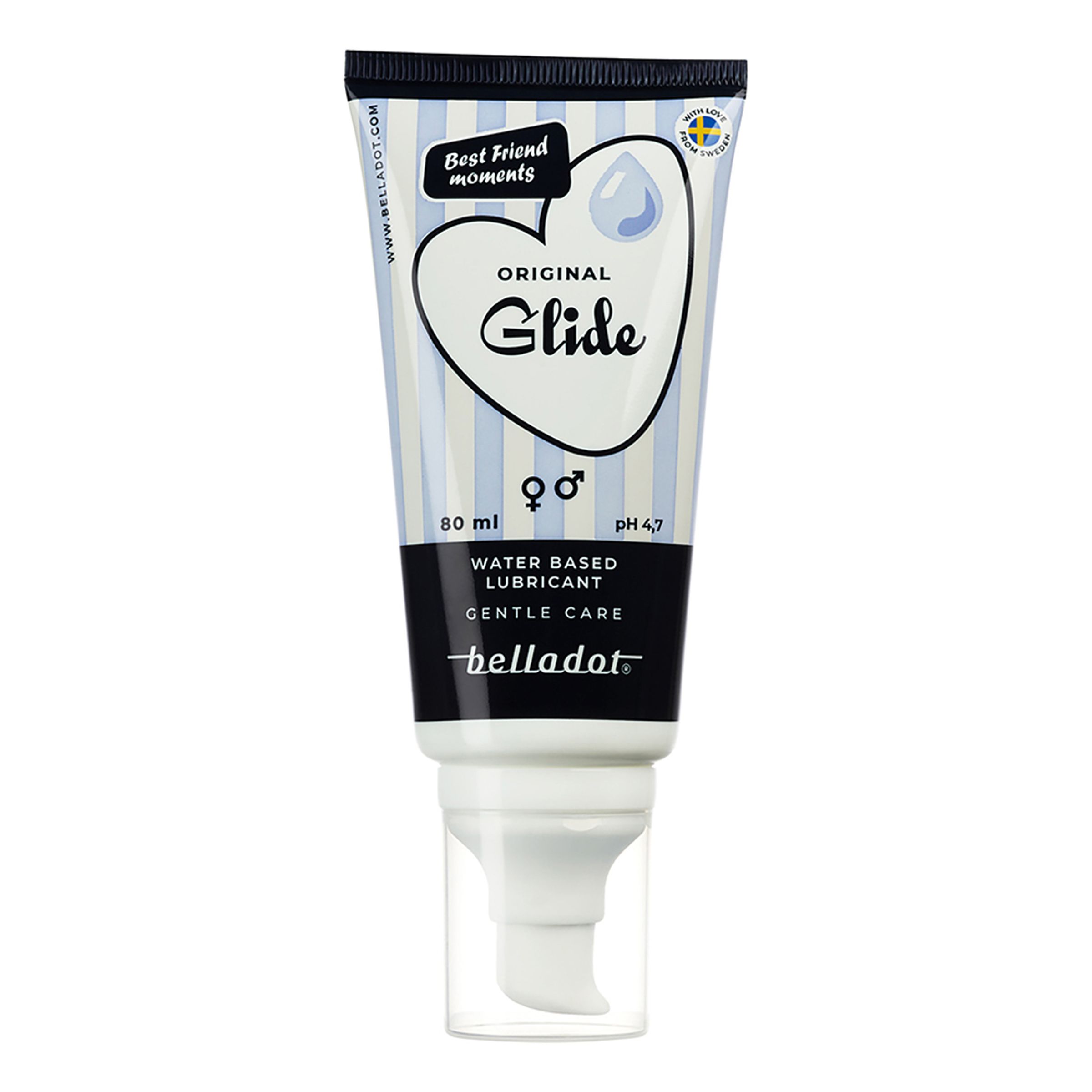 Läs mer om Belladot Original Glide Vattenbaserat Glidmedel - 80 ml