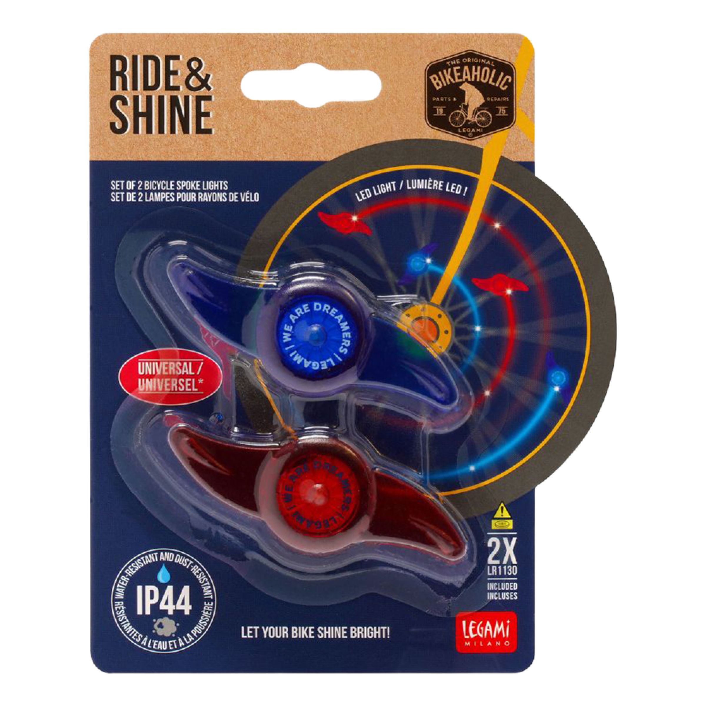 Belysning till Cykelhjul Space | Hem - Roliga Prylar - Hobby & Fritid - Smarta Saker | Party Outlet