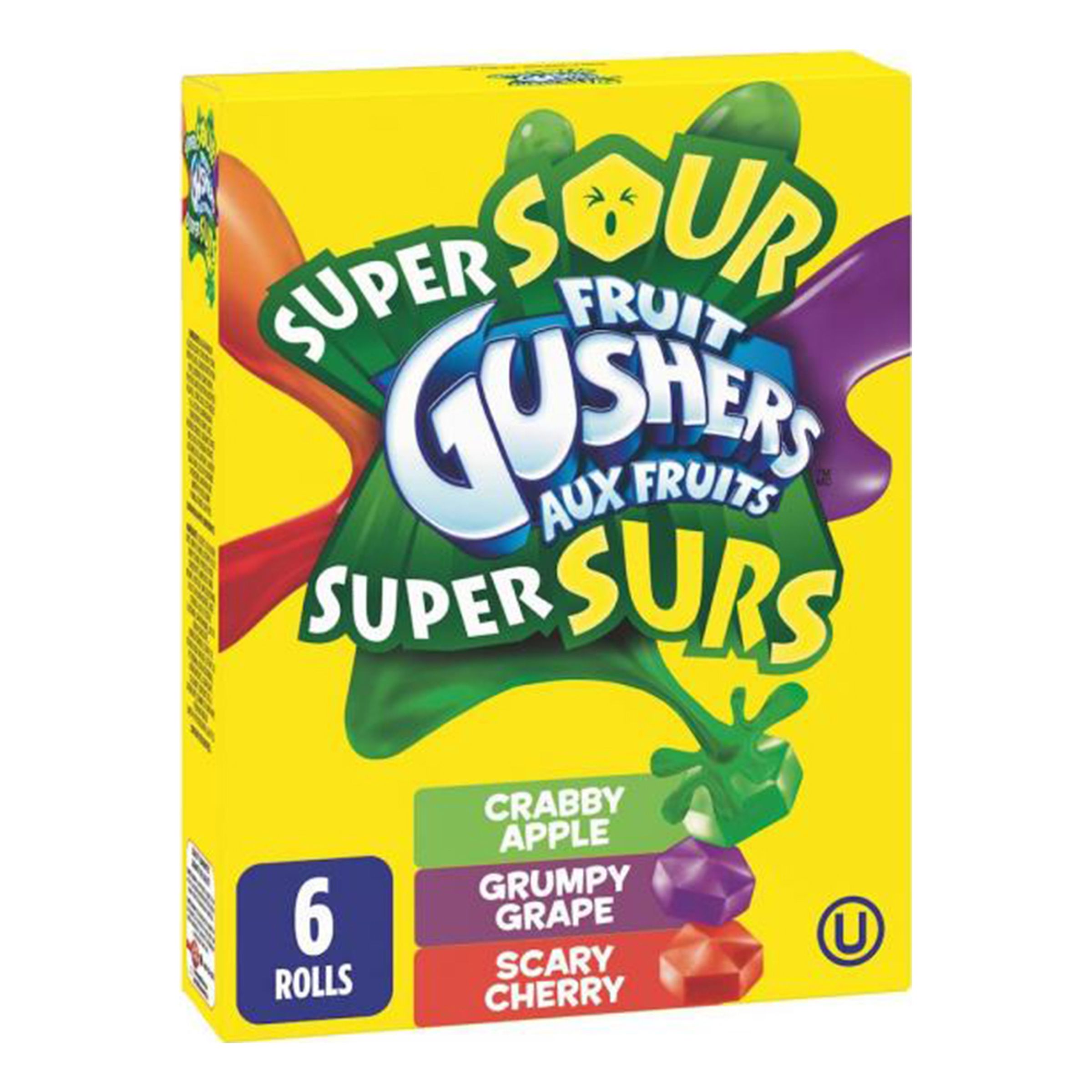 Fruit Gushers Super Sour - 138 gram