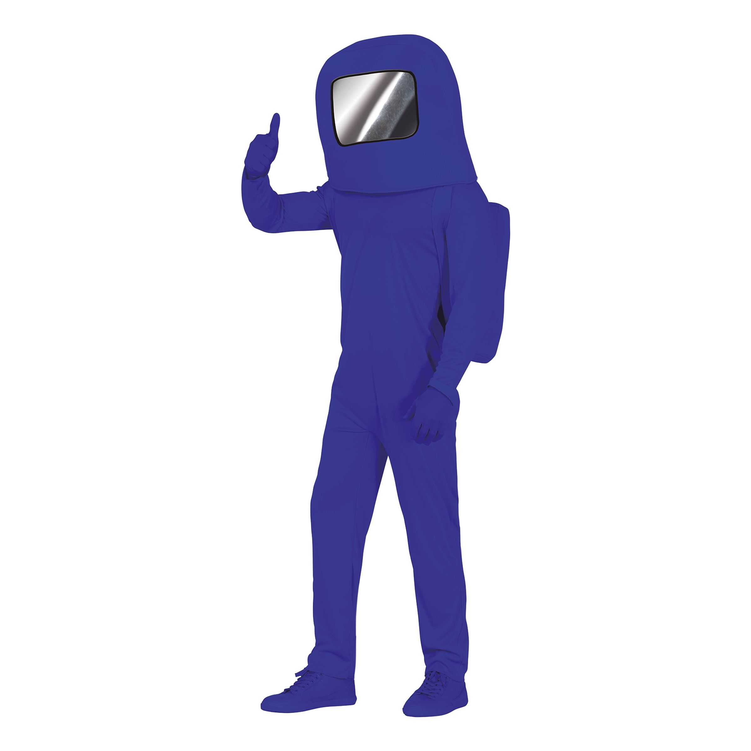 Läs mer om Blå Astronaut Teen Maskeraddräkt - One size