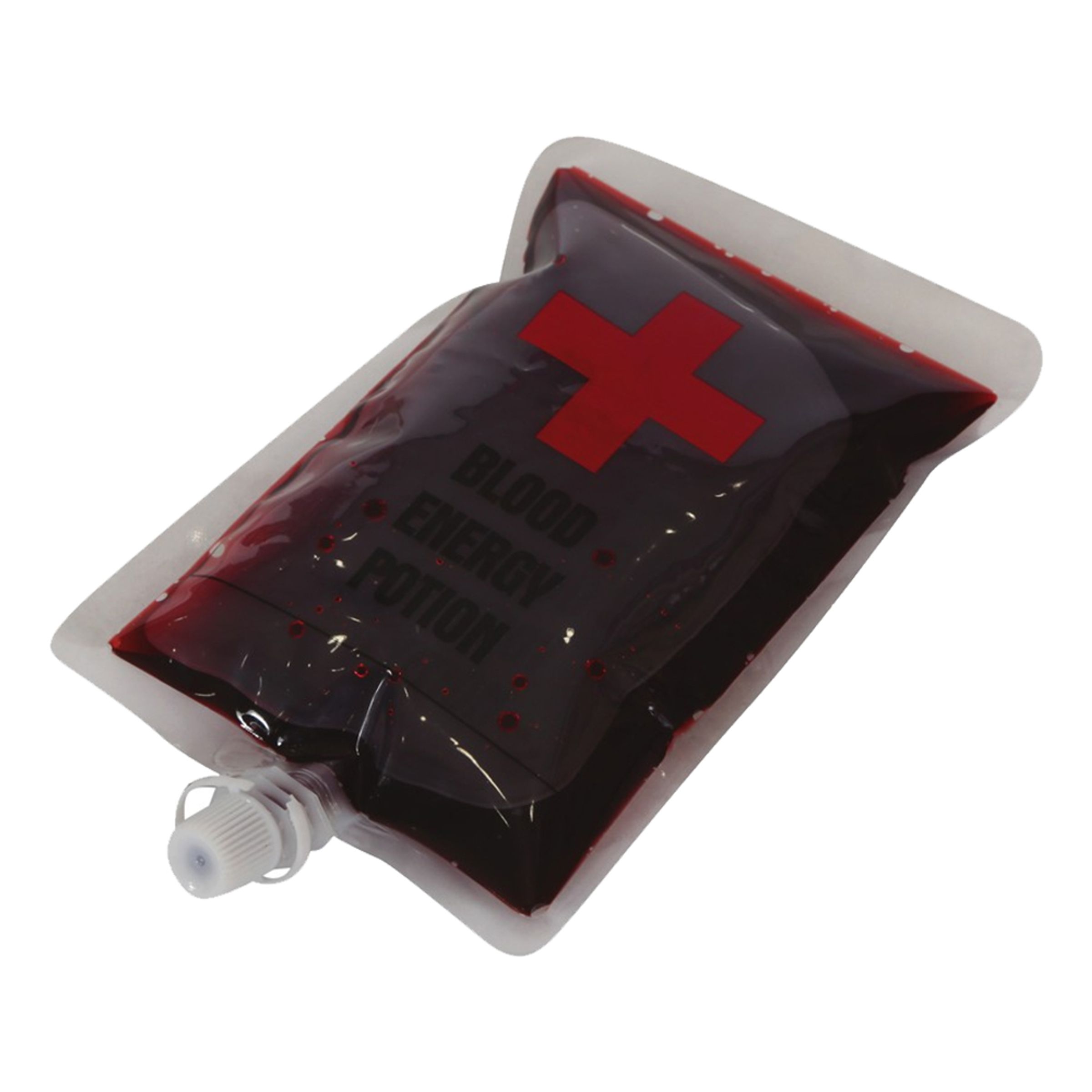 Blodpåse med Fejkblod - 200 ml