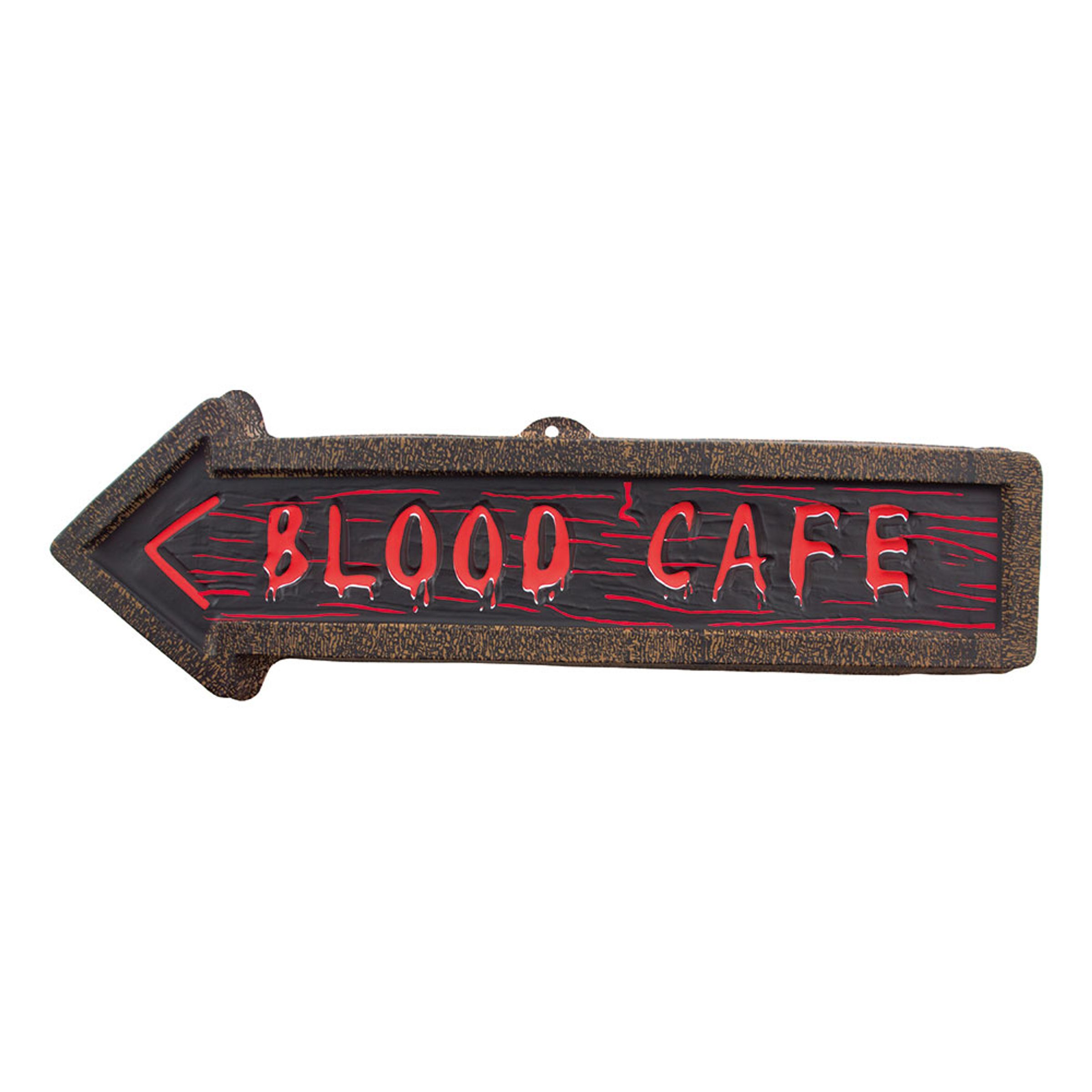 Läs mer om Blood Café Väggskylt