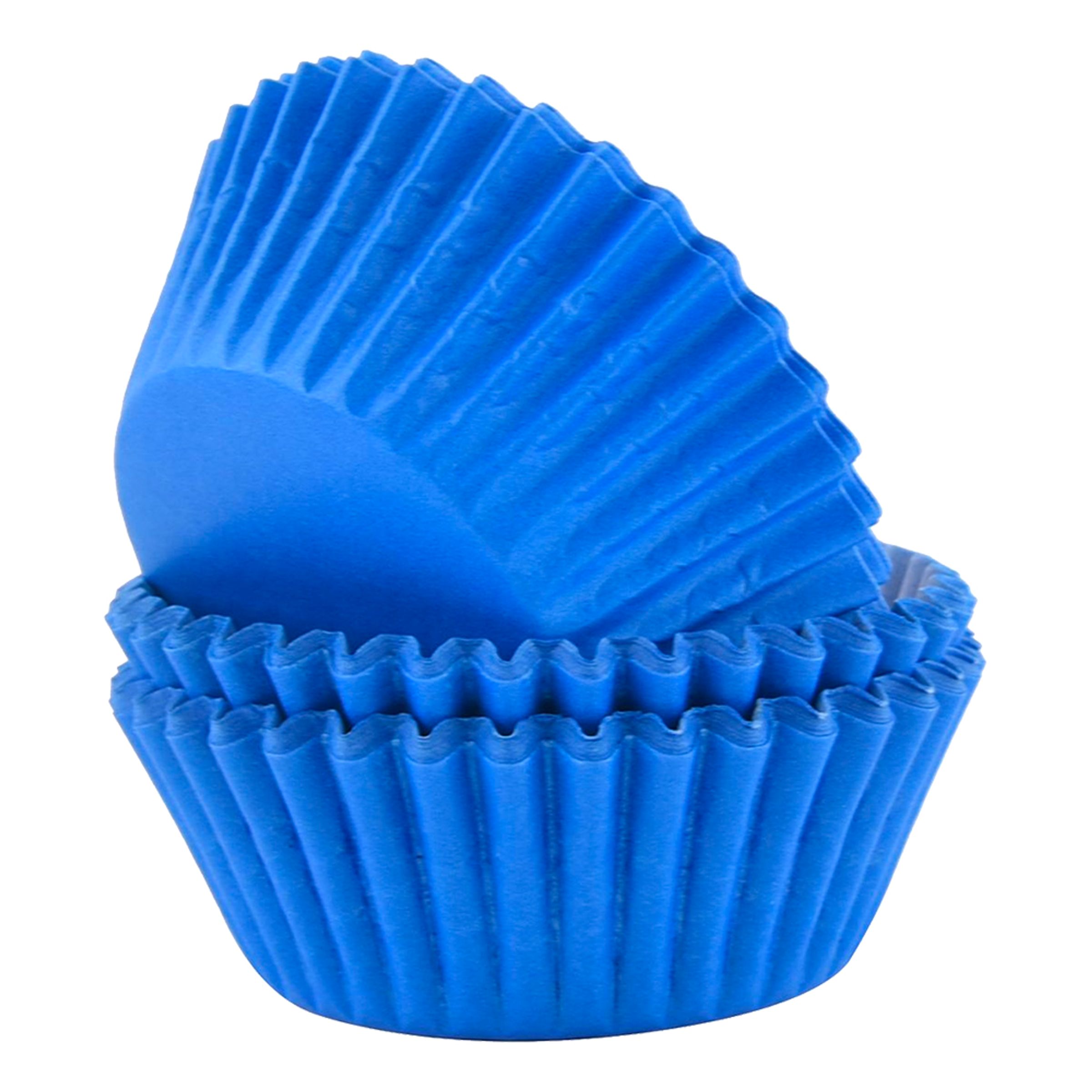 Läs mer om PME Muffinsformar Blå - 60-pack