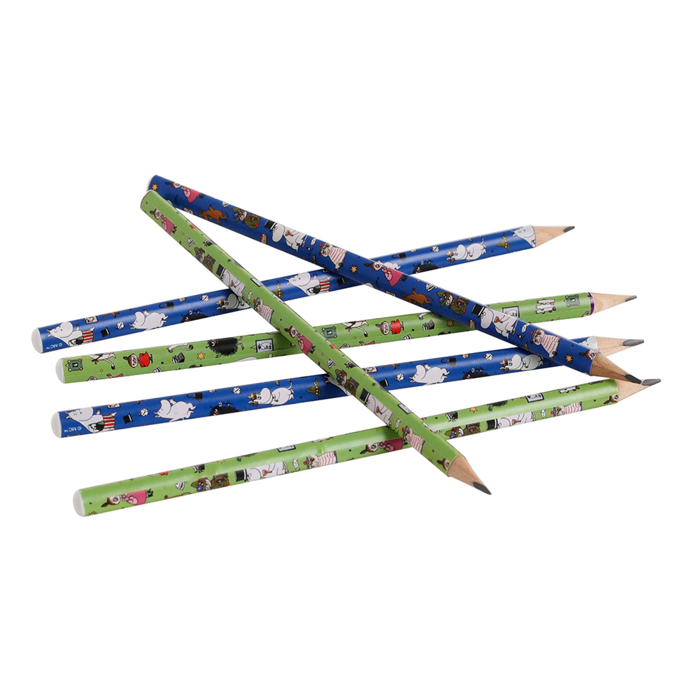 Blyertspennor Mumin - 6-pack | Hem - Teman - Presenter - Barnpresenter | Pryloteket