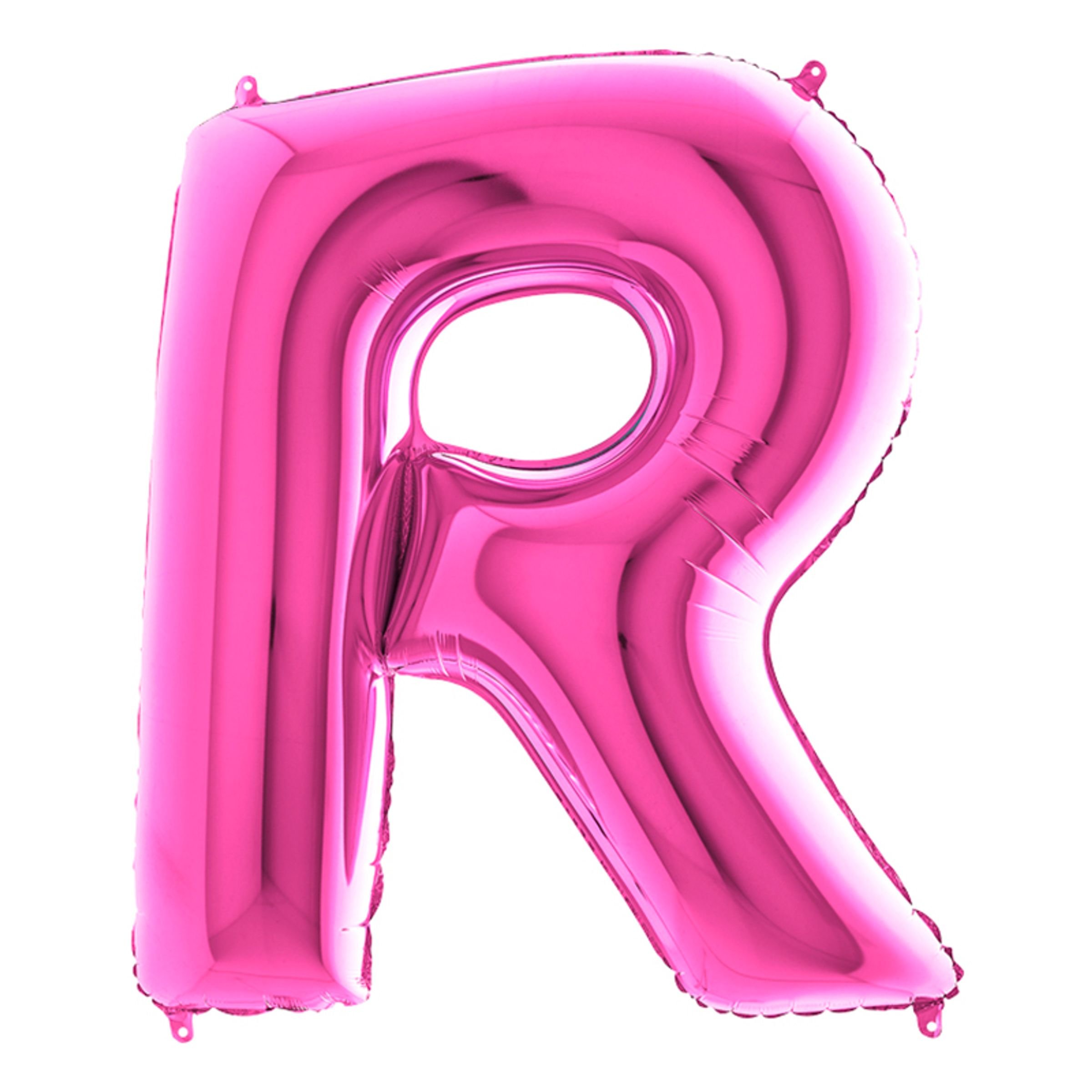 Läs mer om Bokstavsballong Rosa - Bokstav R