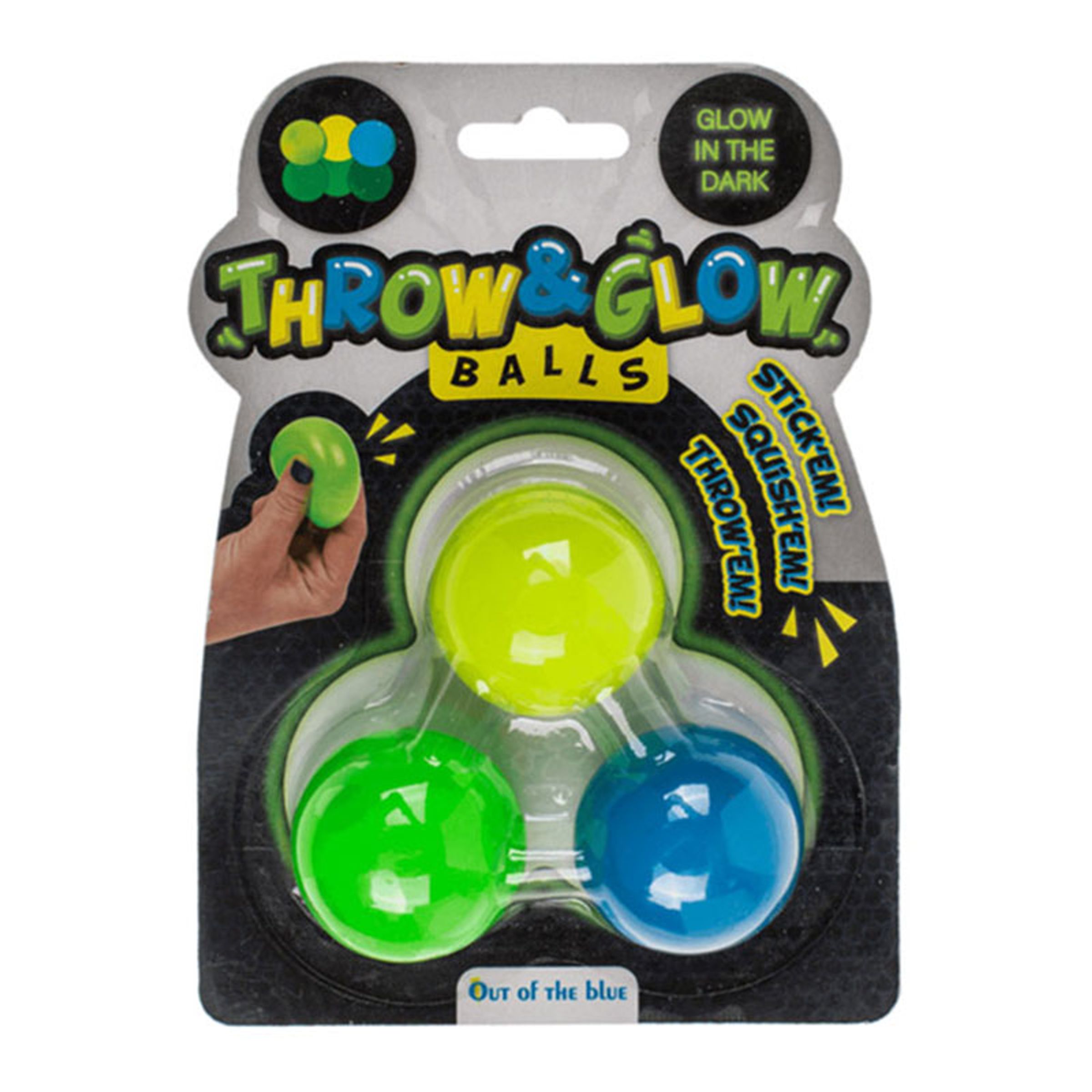 Läs mer om Throw & Glow Balls - 3-pack