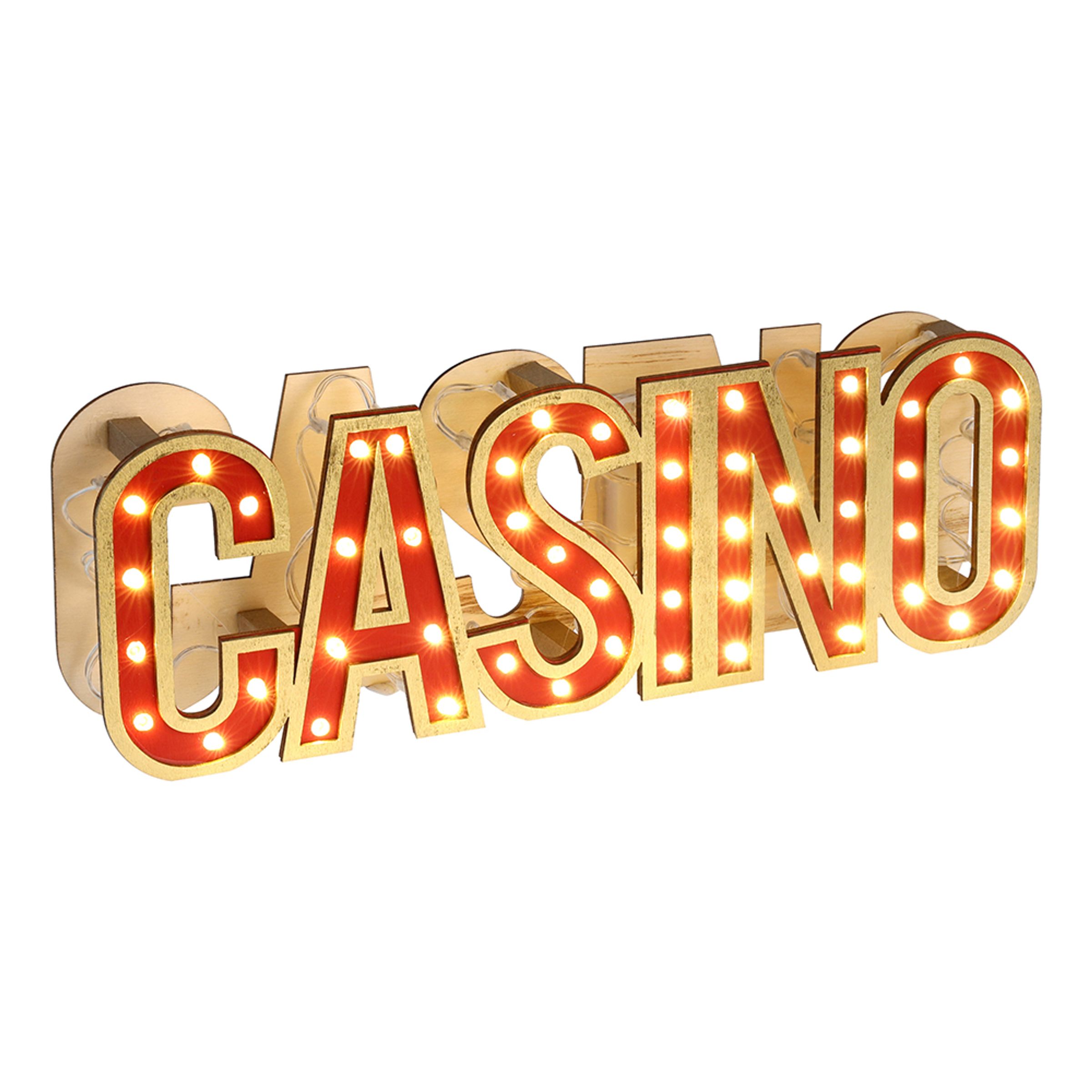 Bordsdekoration Casino LED | Hem//Festartiklar//Discobelysning//LED-Belysning | Partyoutlet
