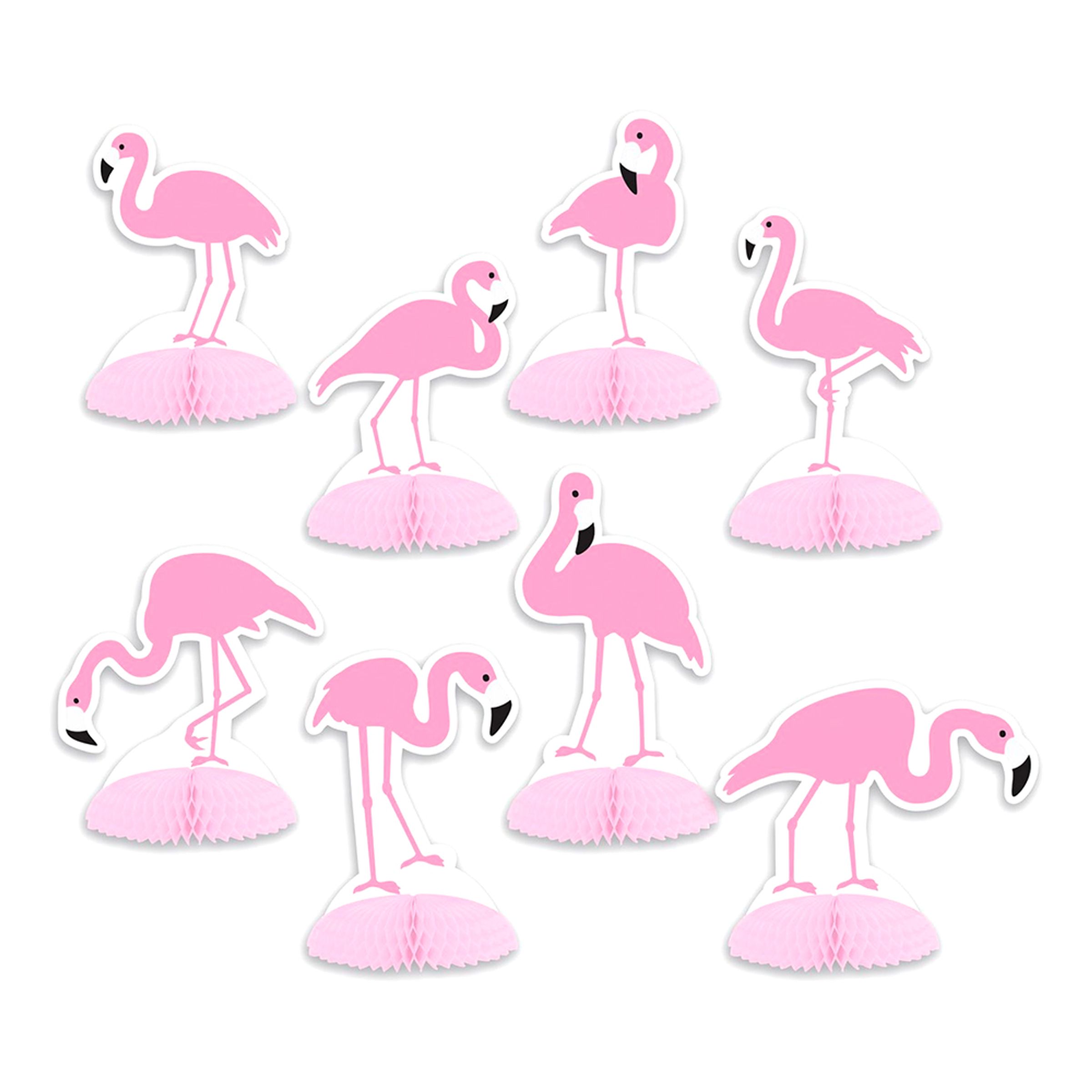 Läs mer om Bordsdekoration Flamingo Mini