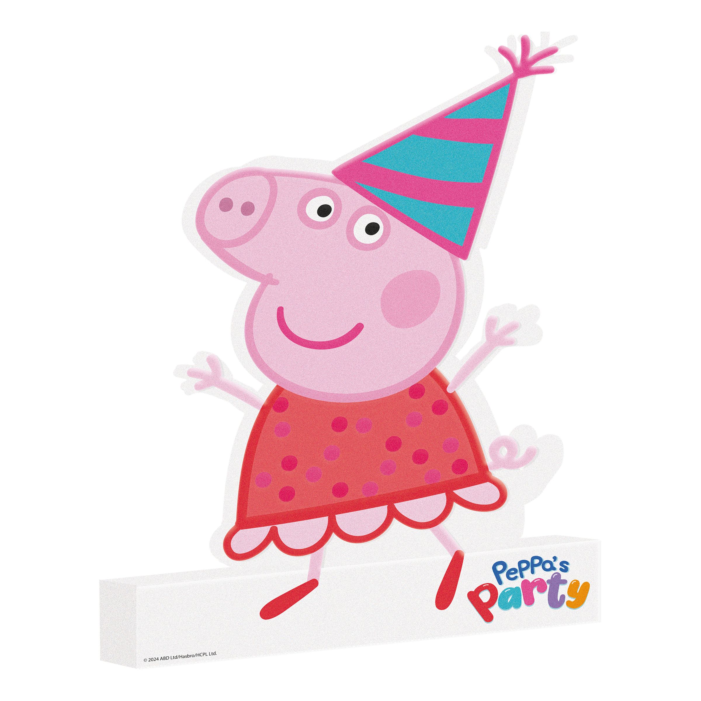 Bordsdekoration Greta Gris&trade; Peppa’s Party | Hem - Teman - Färger - Rosa | Pryloteket