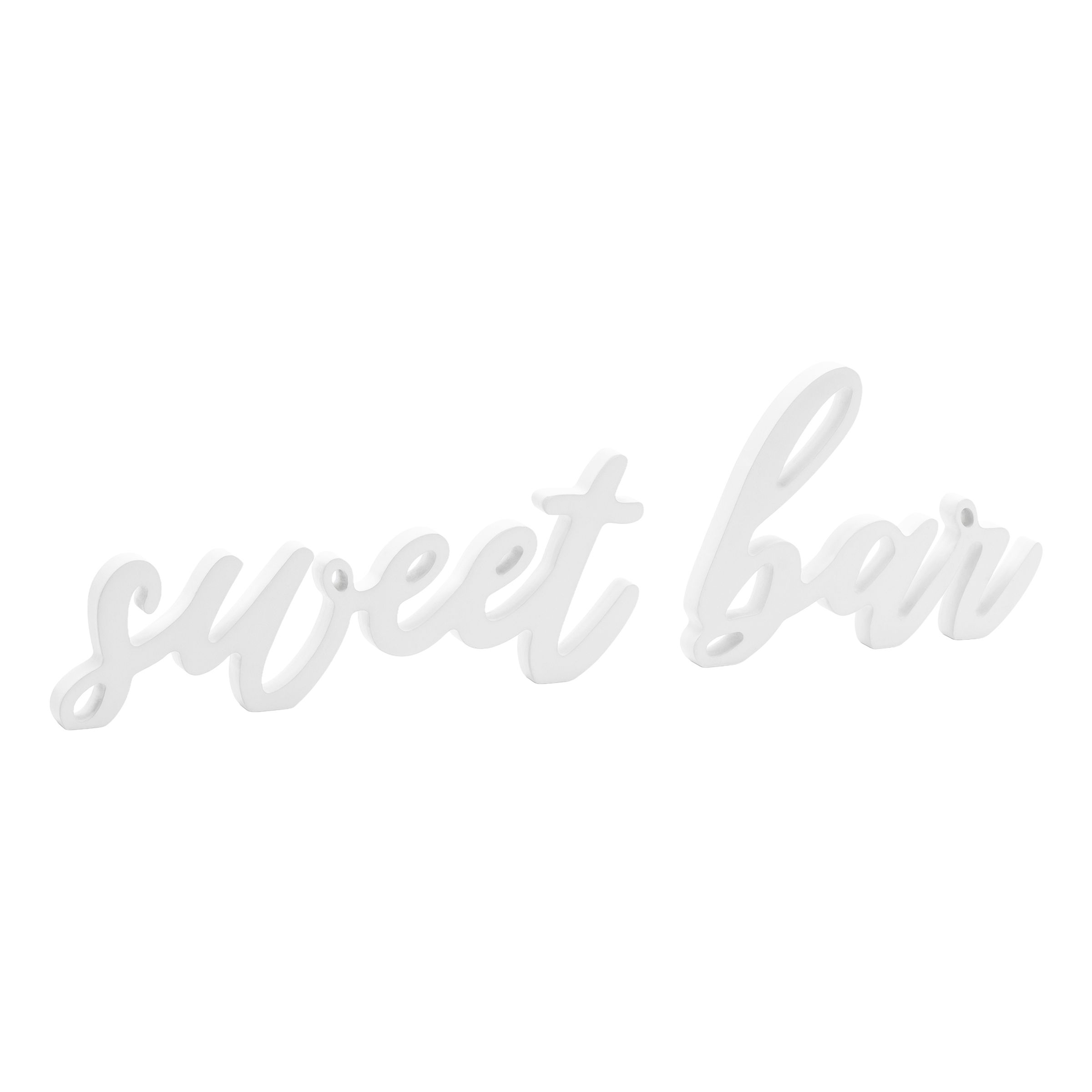 Bordsdekoration Sweet Bar Vit | Hem - Teman - Färger - Vit | Party Outlet