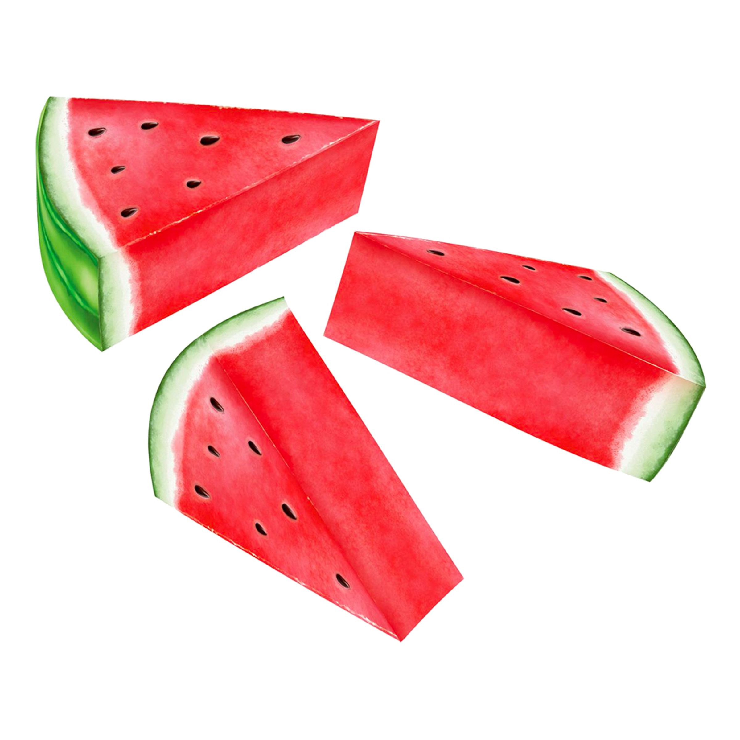 Läs mer om Bordsdekoration Vattenmelon - 3-pack