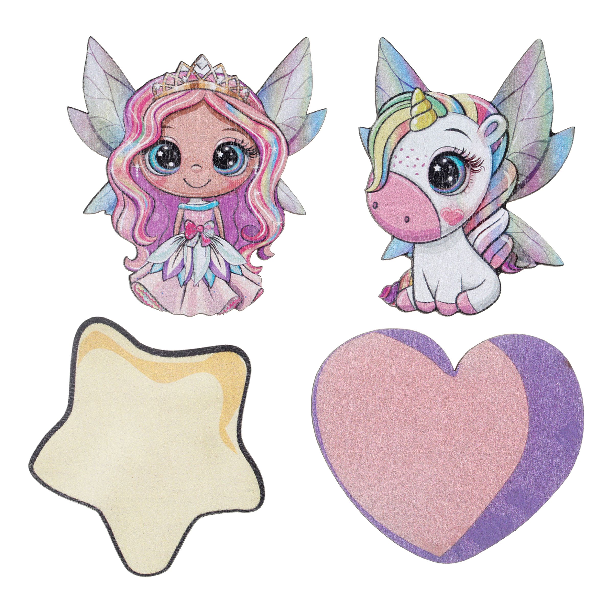 Bordsdekorationer Älva - 10-pack | Hem - Teman - Barnkalas | Maskeradspecialisten