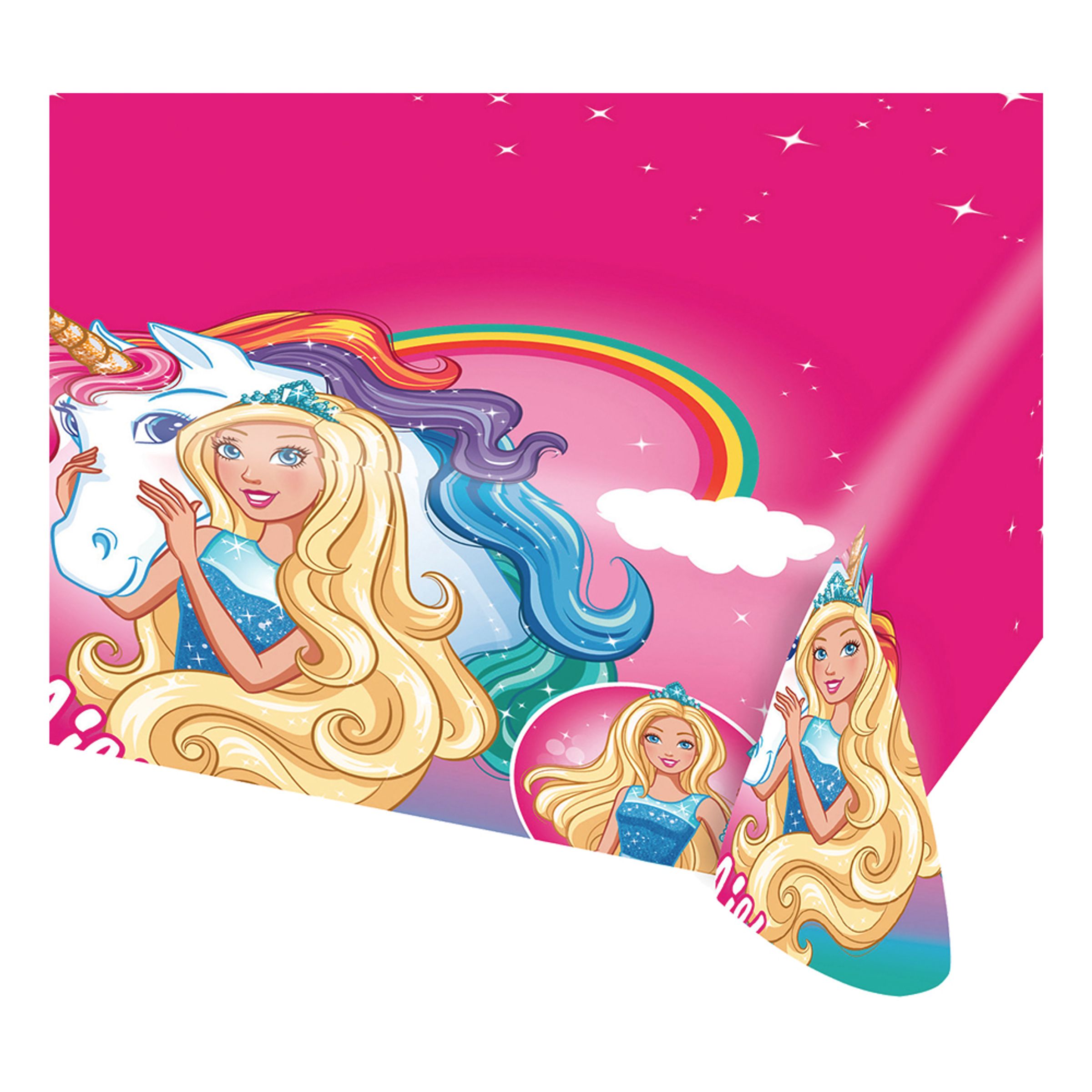 Läs mer om Bordsduk Barbie Dreamtopia