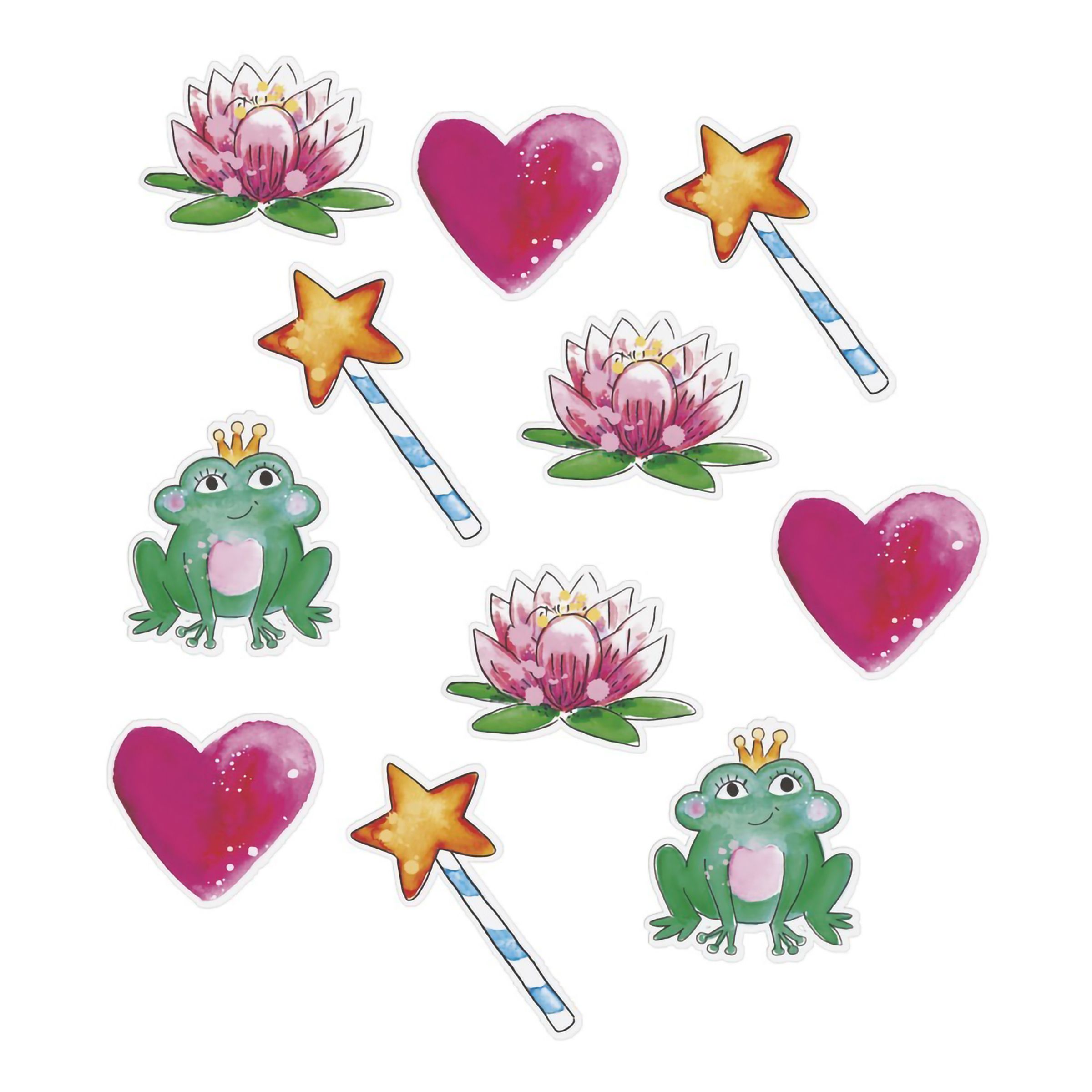 Bordskonfetti Prinsessa - 40-pack | Hem - Festartiklar - Festdekoration - Konfetti | Maskeradspecialisten