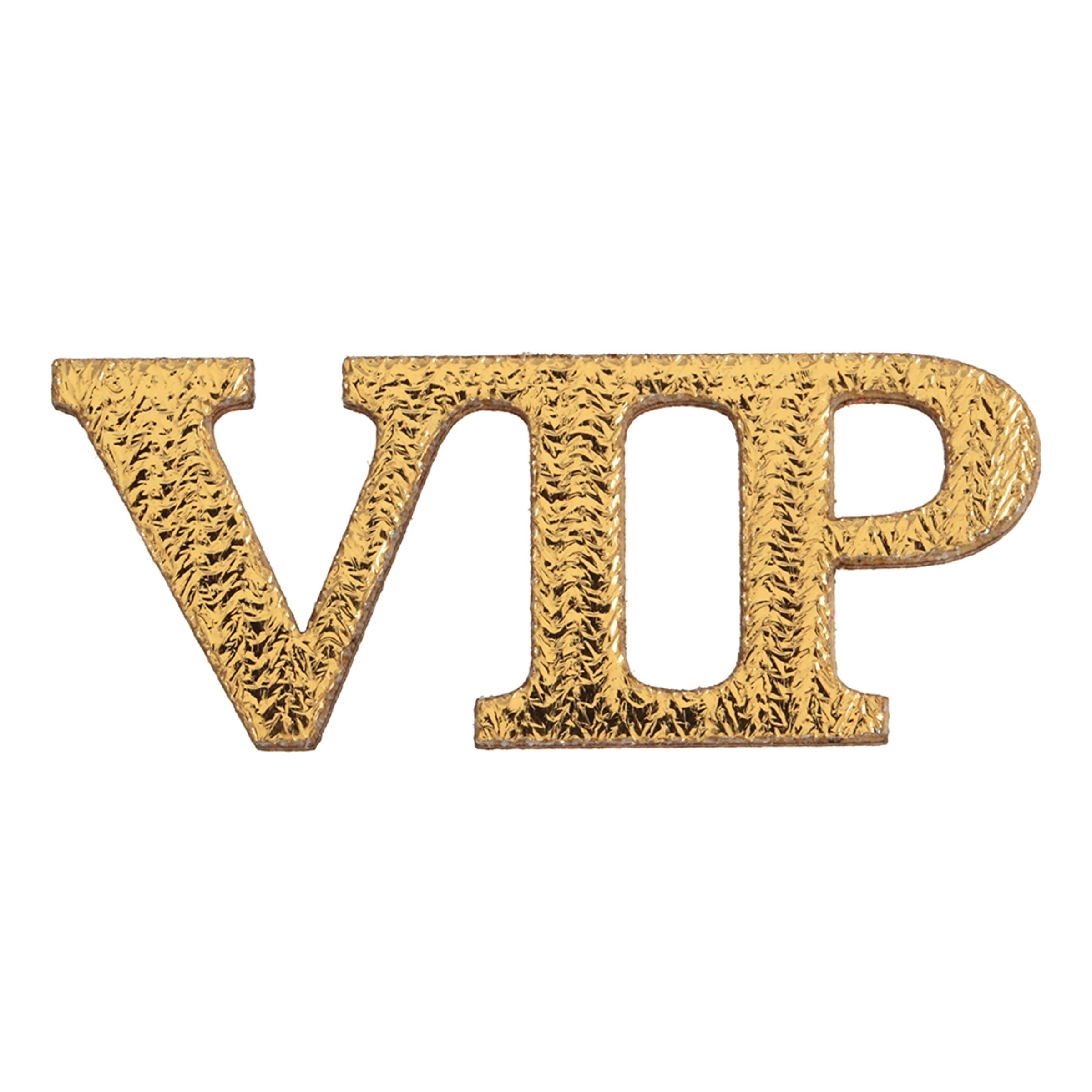 Läs mer om Bordskonfetti VIP Guld - 10-pack