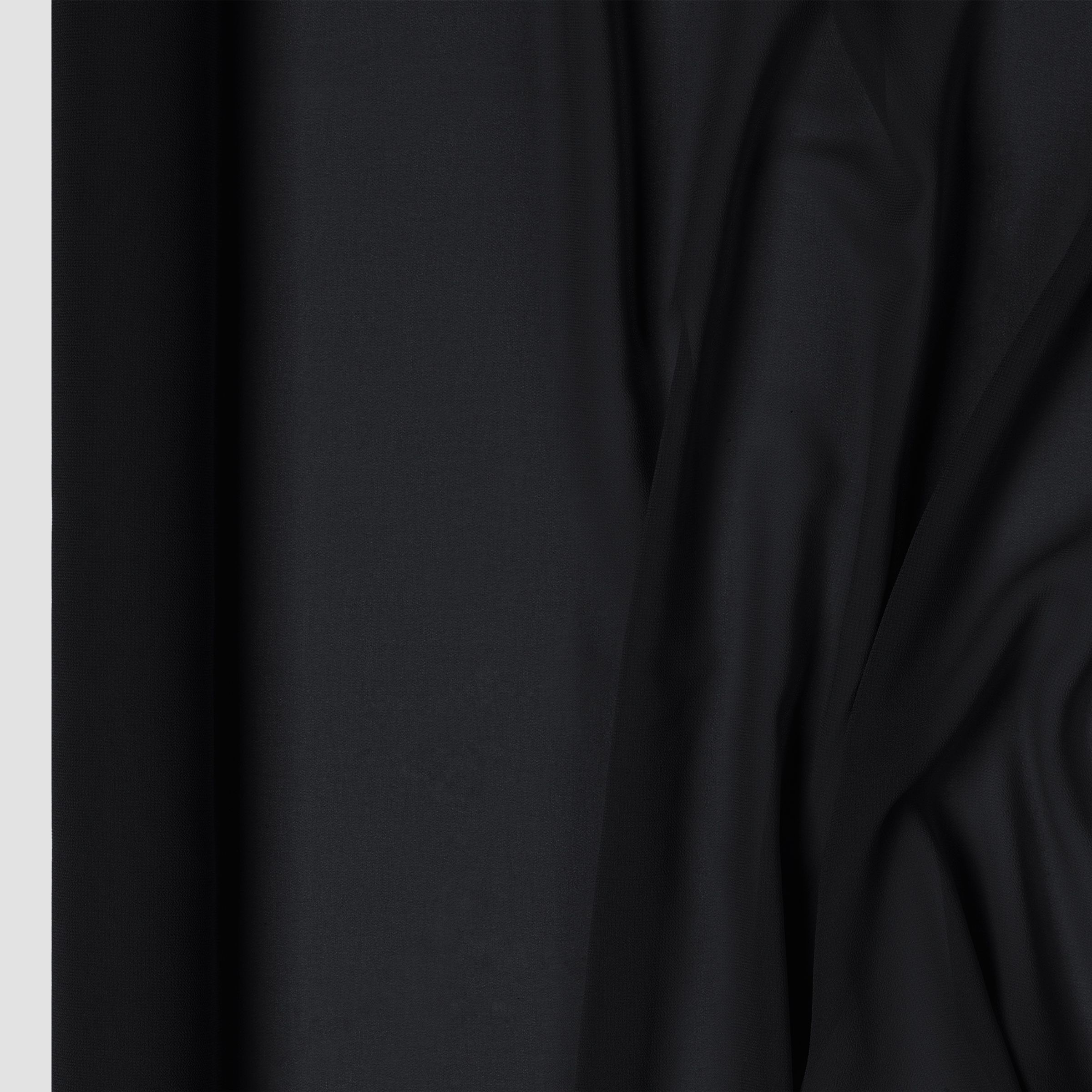 Bordslöpare Chiffong Svart | Hem - Teman - Färger - Svart | Maskeradspecialisten