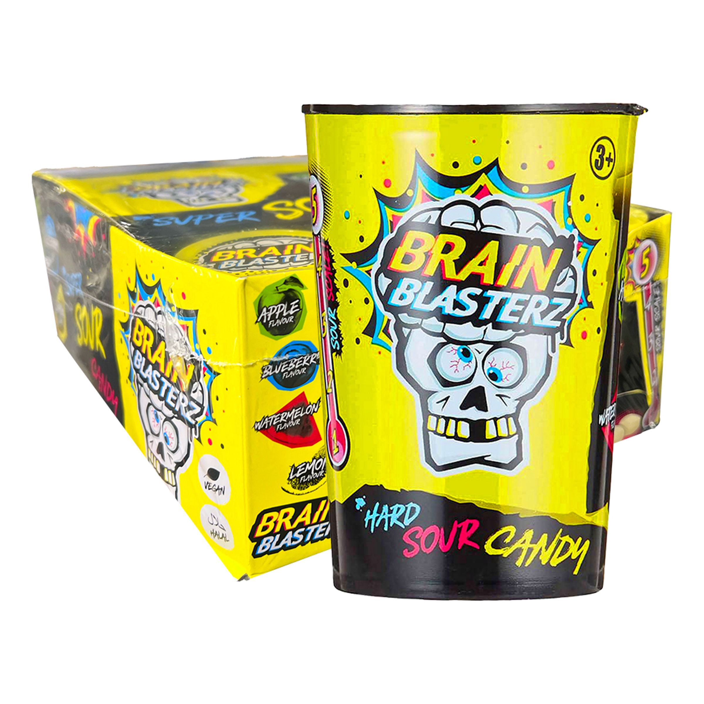 Brain Blasterz Super Sour Storpack - 12-pack