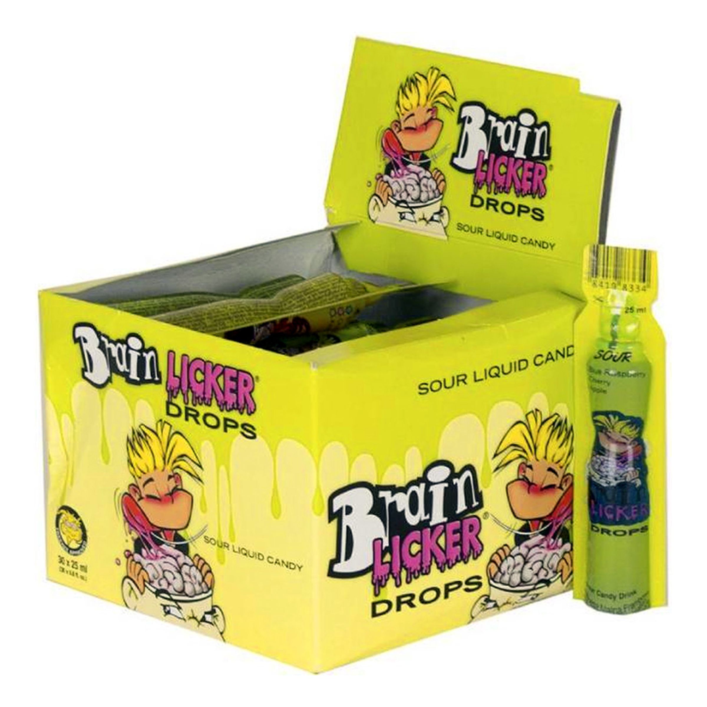 Brain Licker Drops Storpack - 30-pack | Hem - Godis & Läsk - Godis - Amerikanskt Godis | Party Outlet