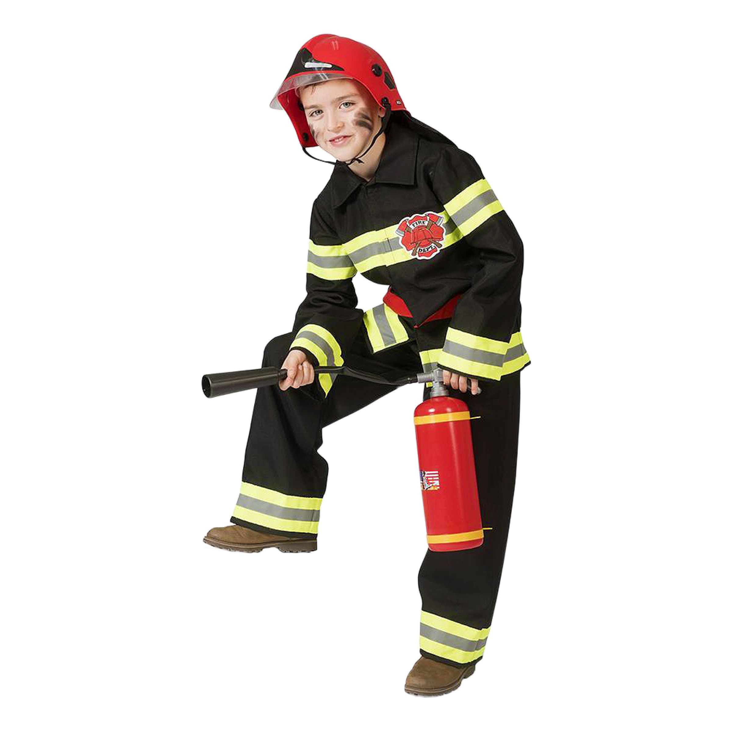Brandman Barn Maskeraddräkt - One size | Hem - Maskerad - Maskeraddräkter - Barndräkter | Pryloteket