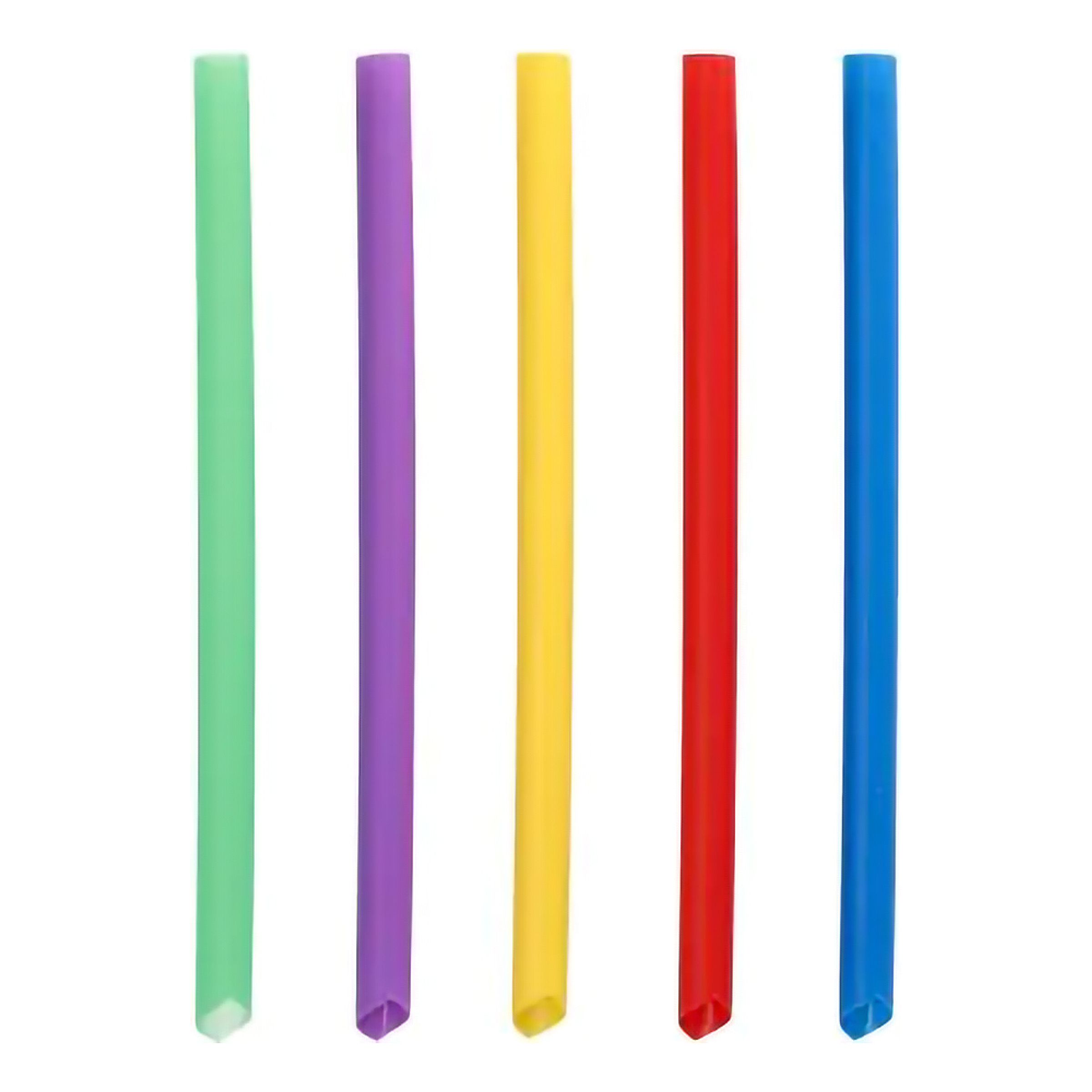 Bubble Tea Sugrör i Plast Mix - 200-pack | Hem - Bartillbehör - Drinktillbehör - Sugrör | Maskeradspecialisten