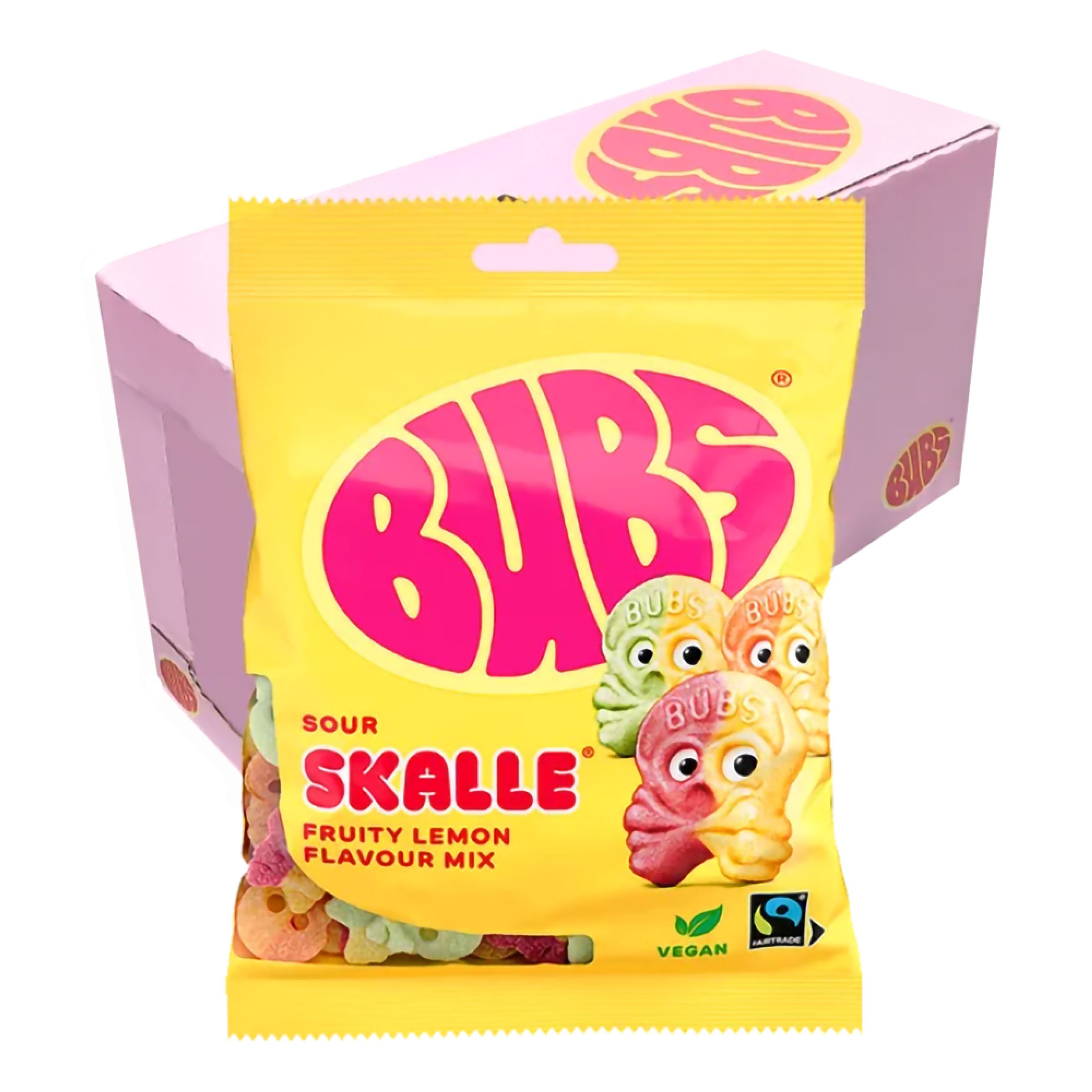 Bubs Surskallar Storpack - 16-pack | Hem - Godis & Läsk - Godis - Surt Godis | Pryloteket
