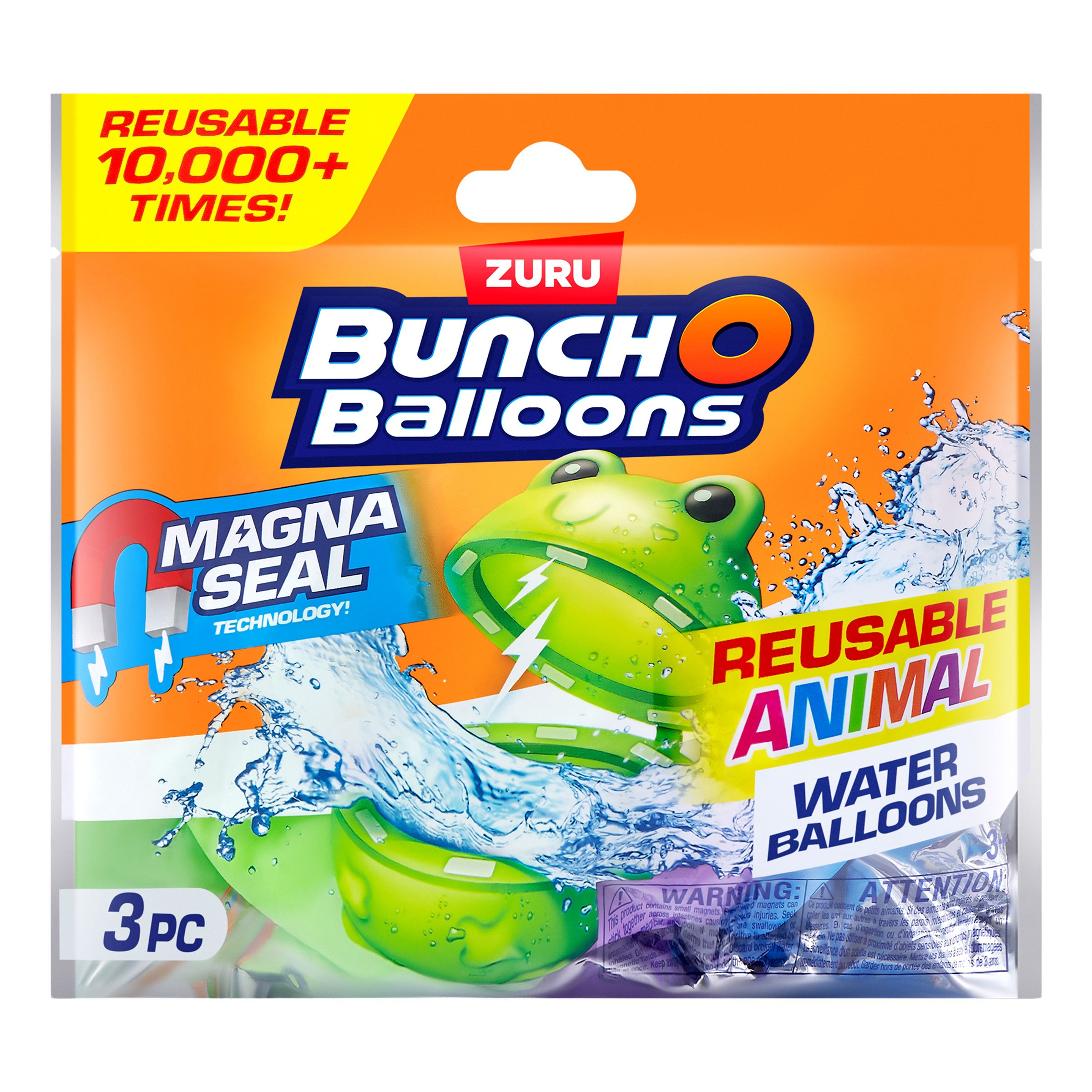 Bunch O Balloons Återanvändbara Vattenballonger Djur - 3-pack | Hem - Roliga Prylar - Spel & Lek - Utomhuslek | Pryloteket