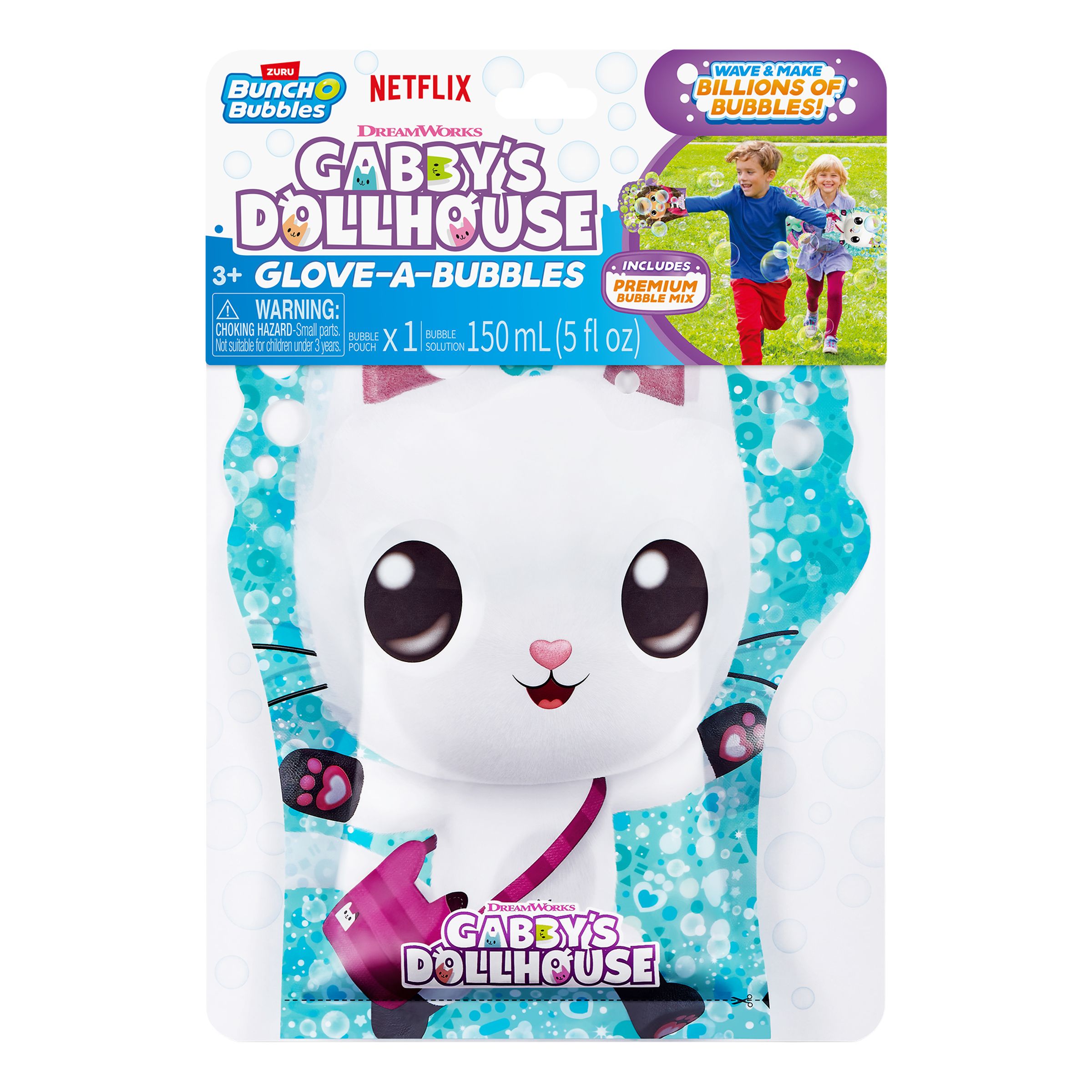 Bunch O Bubbles Gabbys Dockskåp Glove A Bubbles | Hem - Roliga Prylar - Spel & Lek - Utomhuslek | Pryloteket