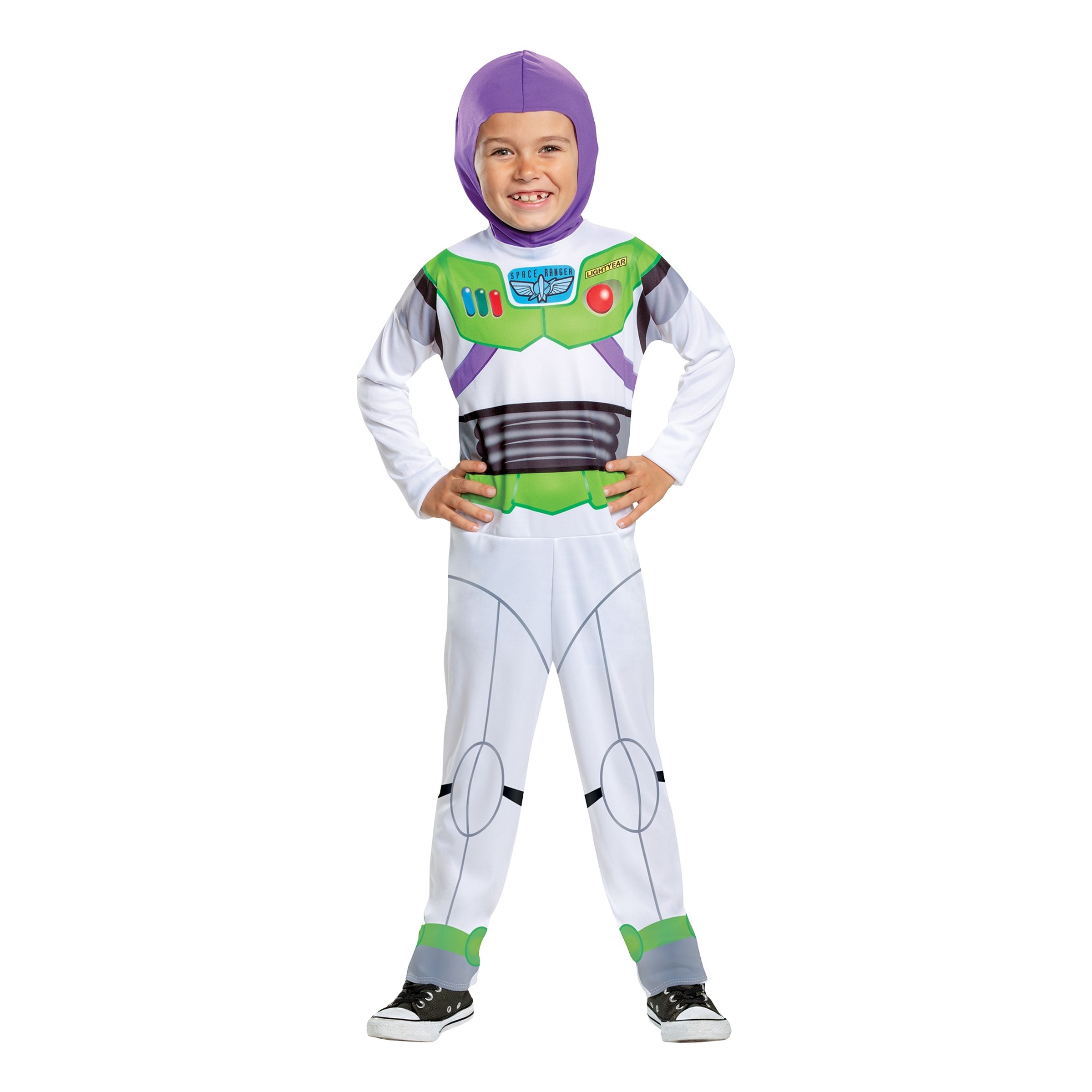 Läs mer om Buzz Lightyear Barn Maskeraddräkt - X-Small