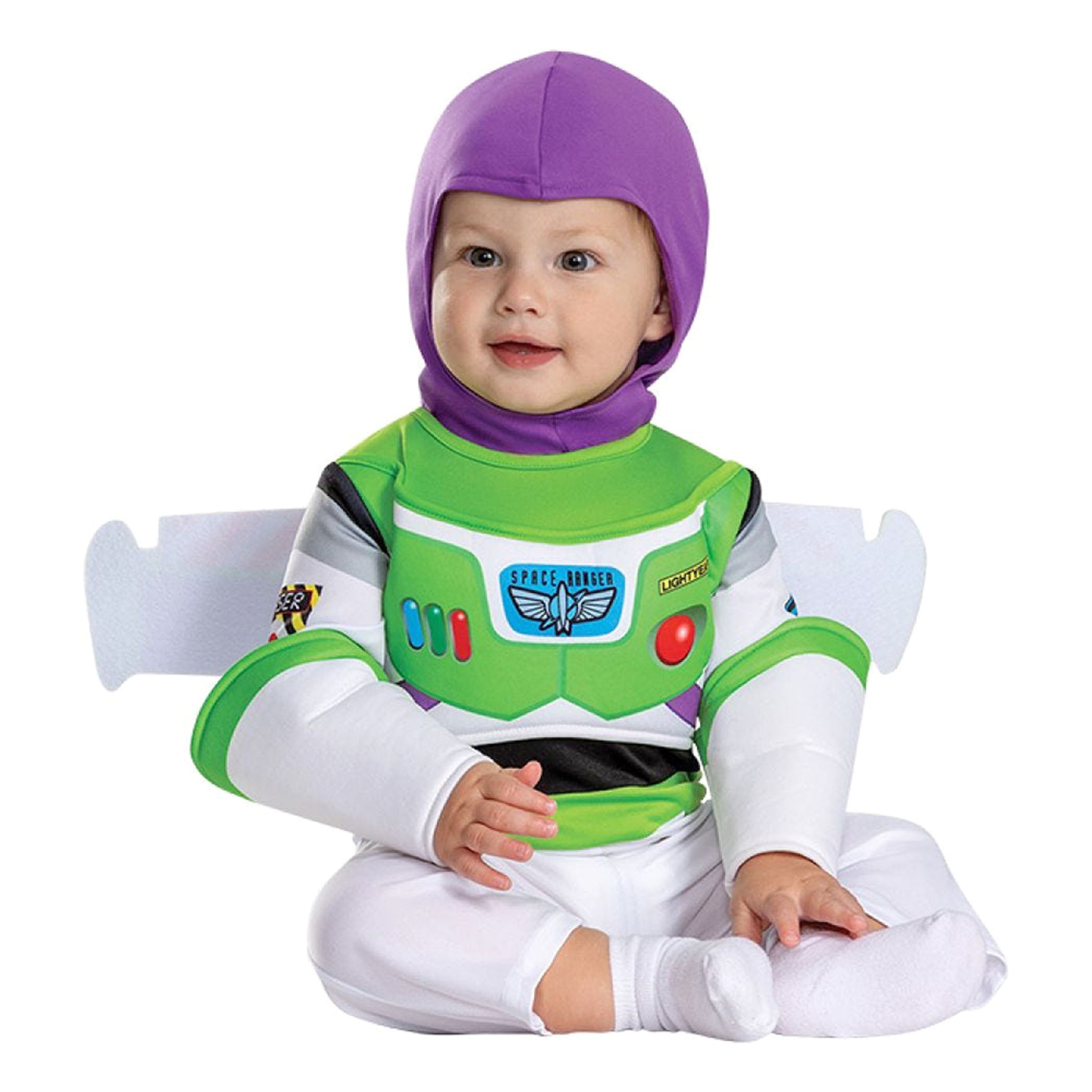 Buzz Lightyear Bebis Maskeraddräkt - 6-12 månader | Hem//Maskerad//Maskeraddräkter//Bokstavsdräkter//Bokstav 'B' Maskeraddräkter | PartyOutlet