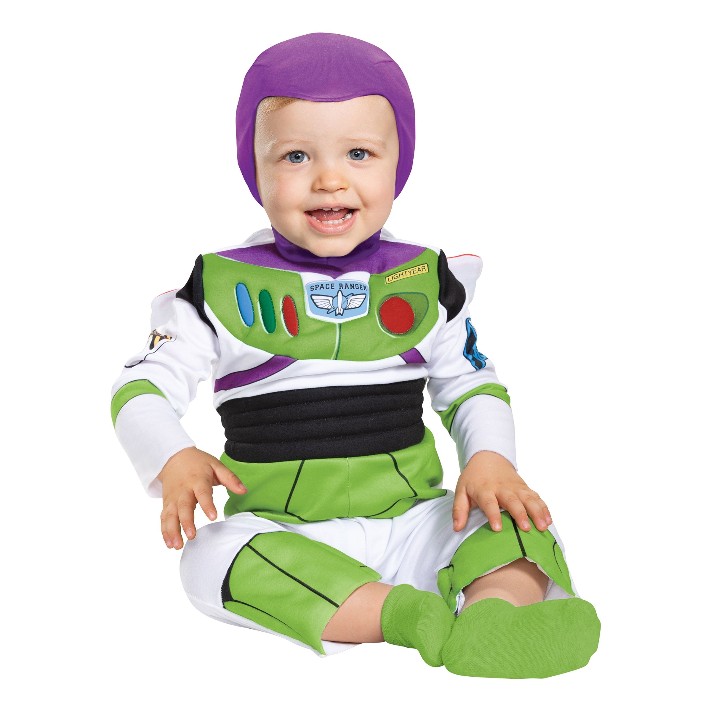 Buzz Lightyear Deluxe Bebis Maskeraddräkt - 12-24 månader