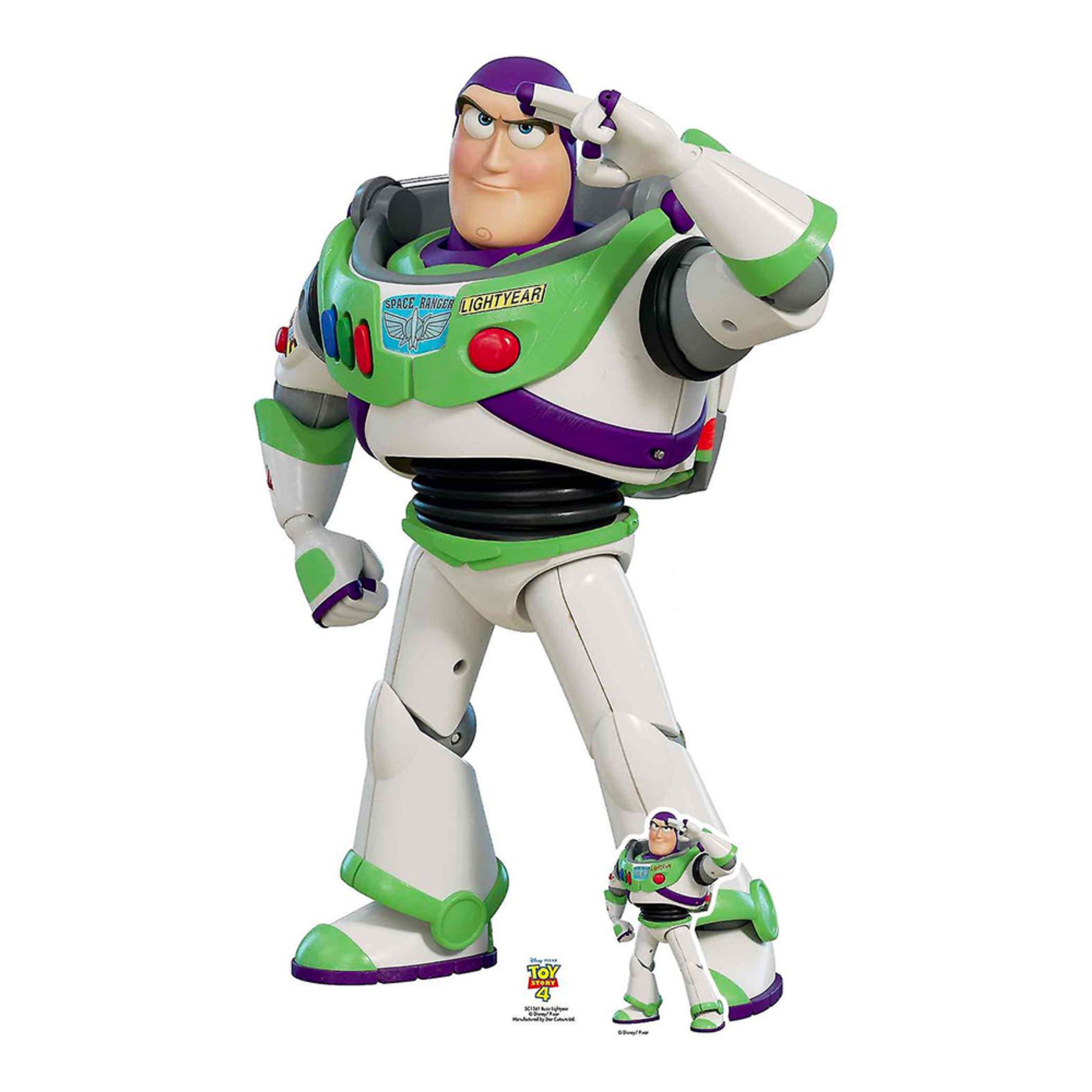 Buzz Lightyear Toy Story 4 Kartongfigur