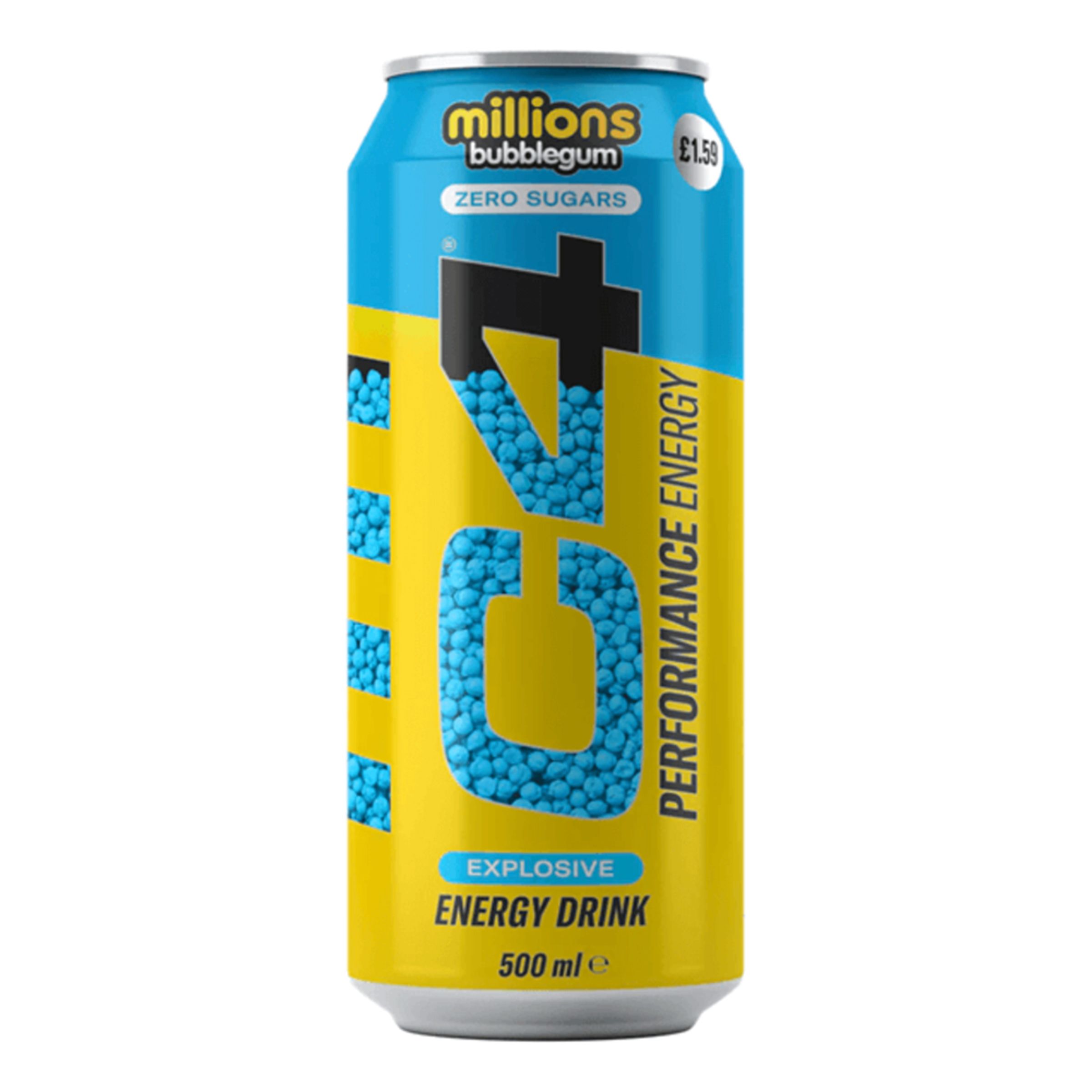C4 Energy Drink Millions Bubblegum - 500 ml