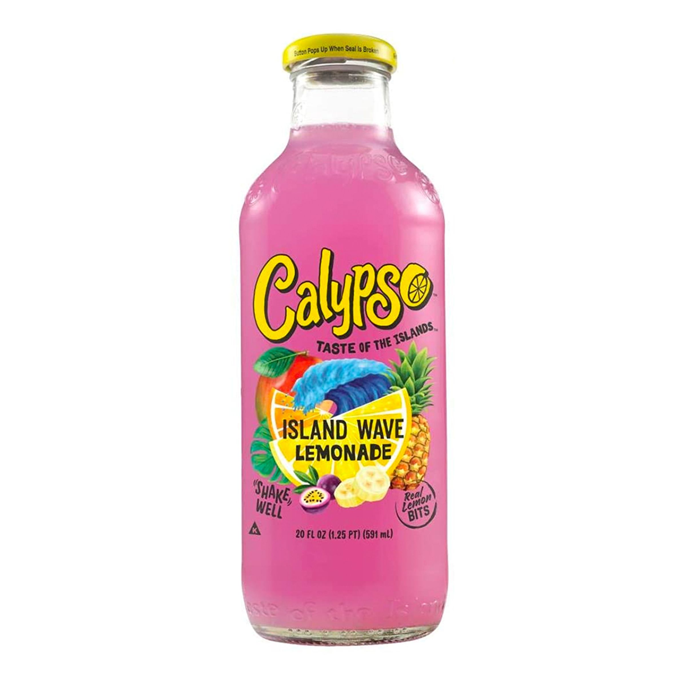 Läs mer om Calypso Island Wave Lemonade - 473 ml