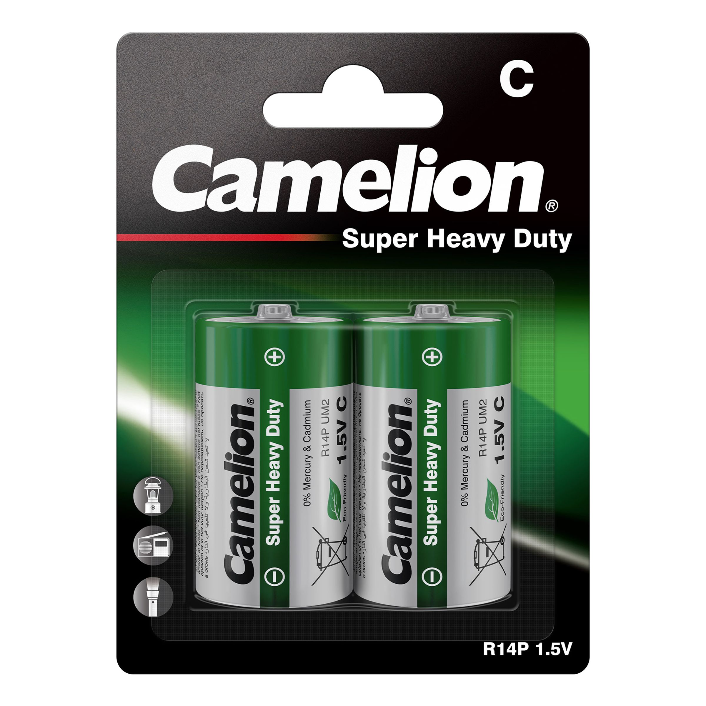 Camelion Super Heavy Duty C-Batterier - 2-pack | Hem - Roliga Prylar - Teknik - Batterier | Pryloteket
