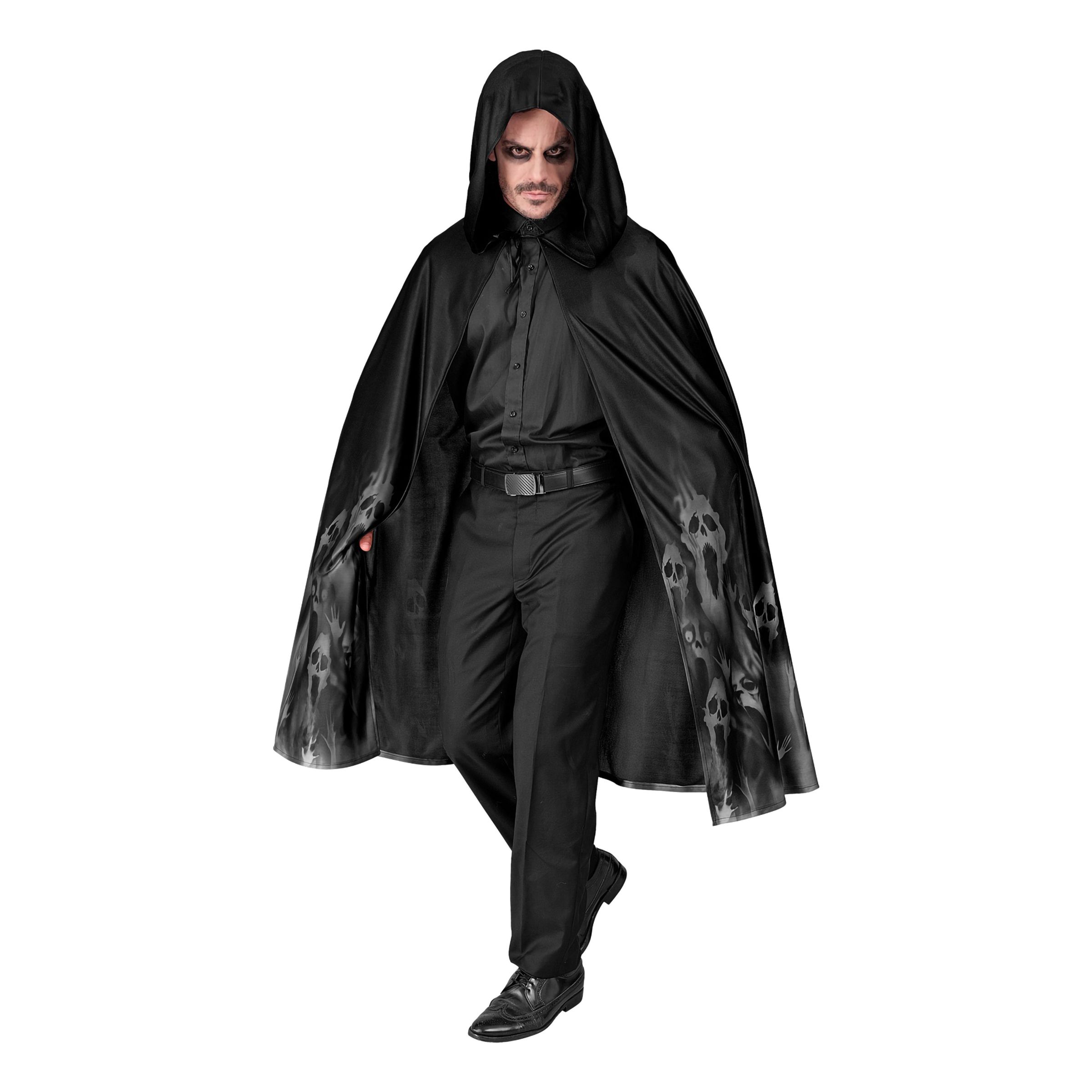 Cape med Spöken - One size | Hem - Maskerad - Tillbehör - Mantel & Capes | Party Outlet
