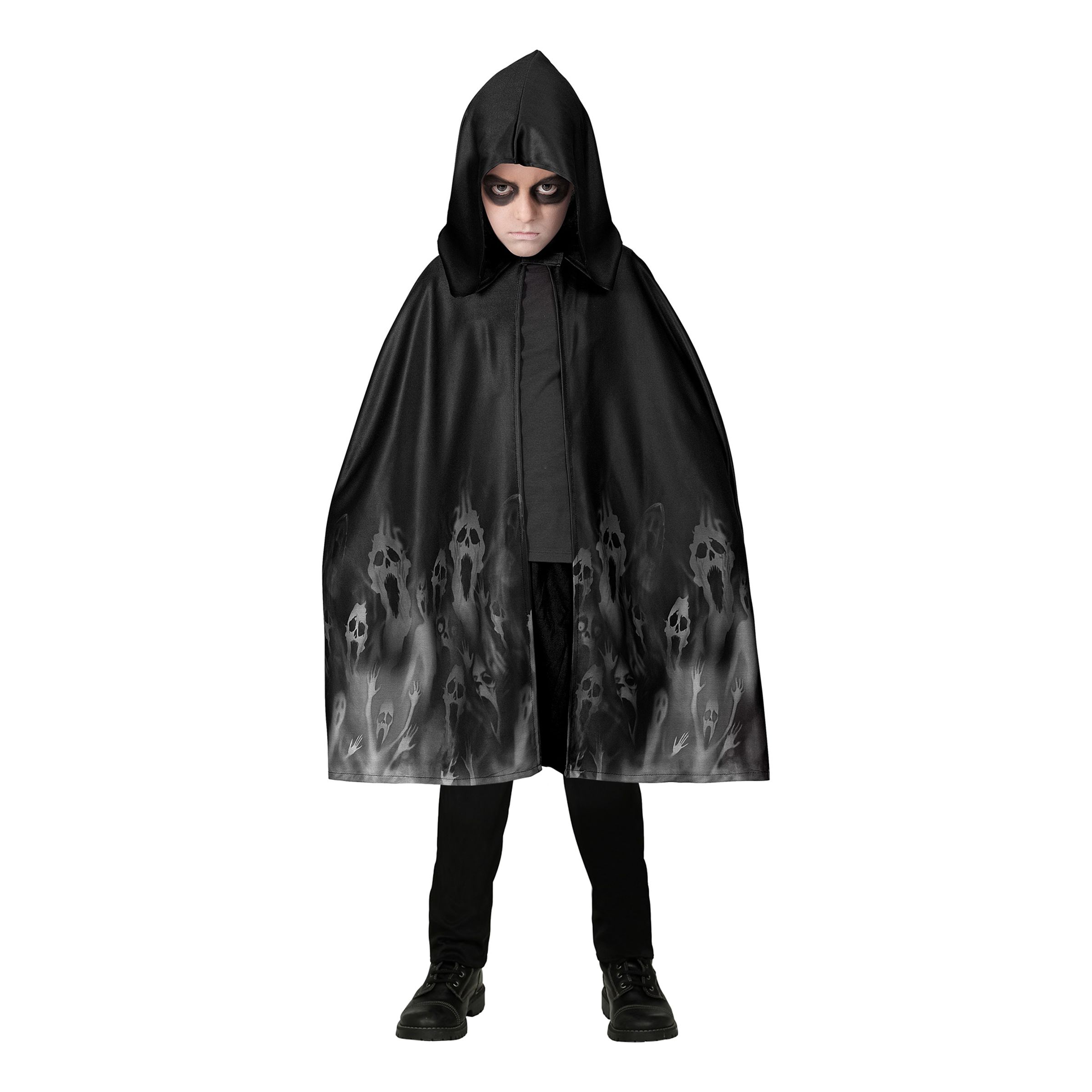 Cape med Spöken för Barn - 75 cm | Hem - Maskerad - Tillbehör - Mantel & Capes | Party Outlet