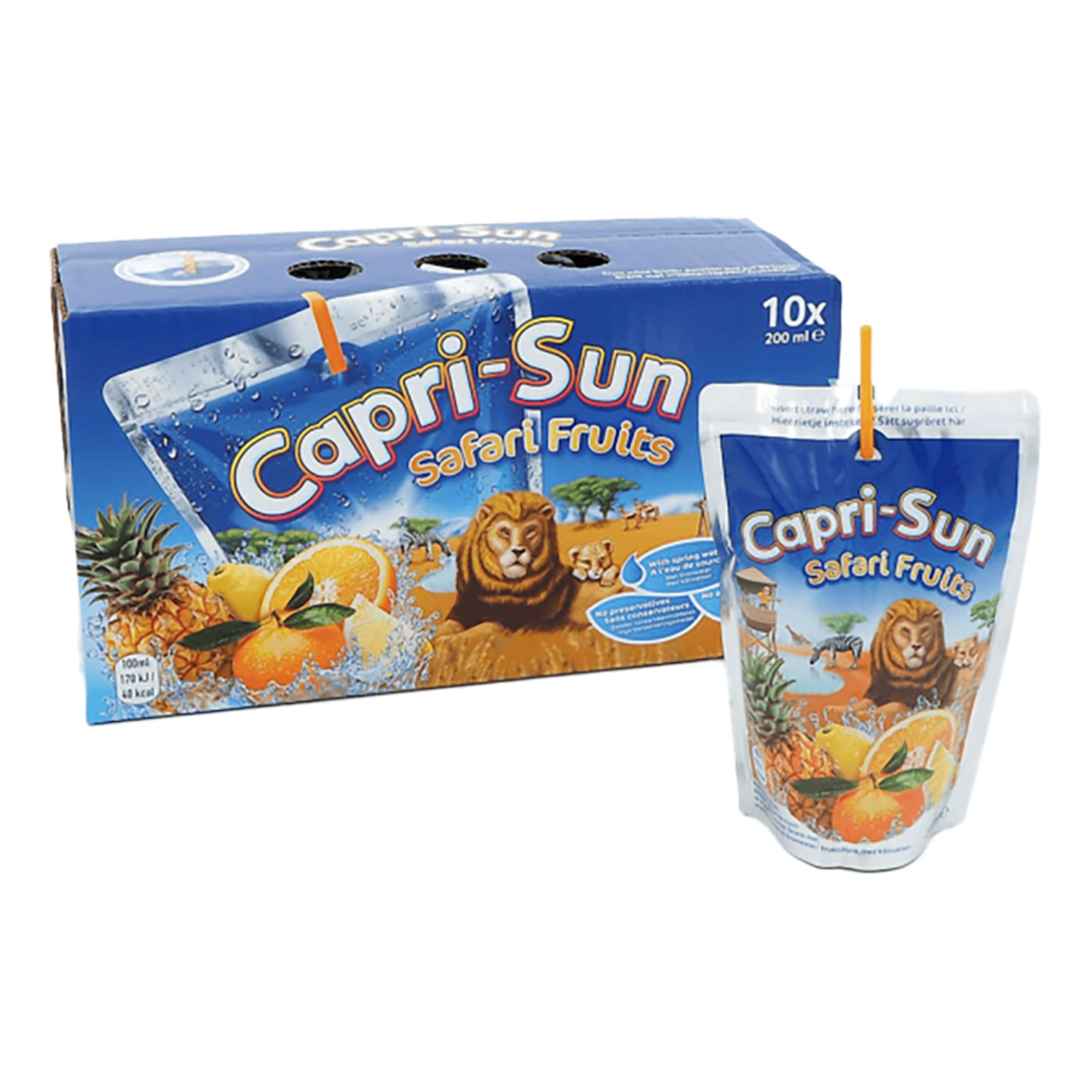 Läs mer om Capri-Sun Safari Fruit - 10-pack