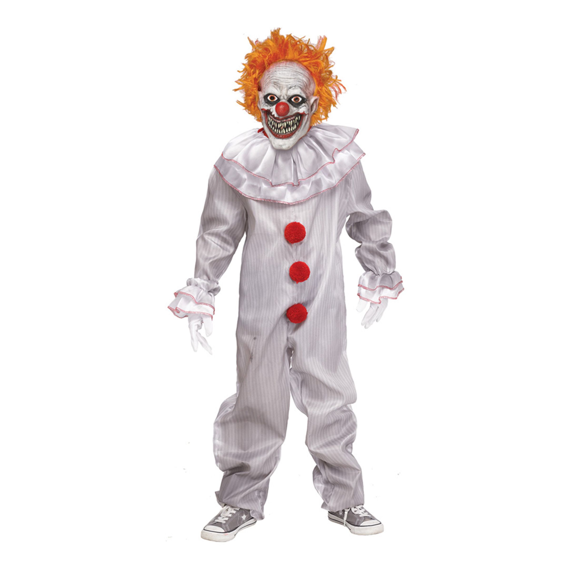 Carnevil Killer Clown Pojke Maskeraddräkt - Large