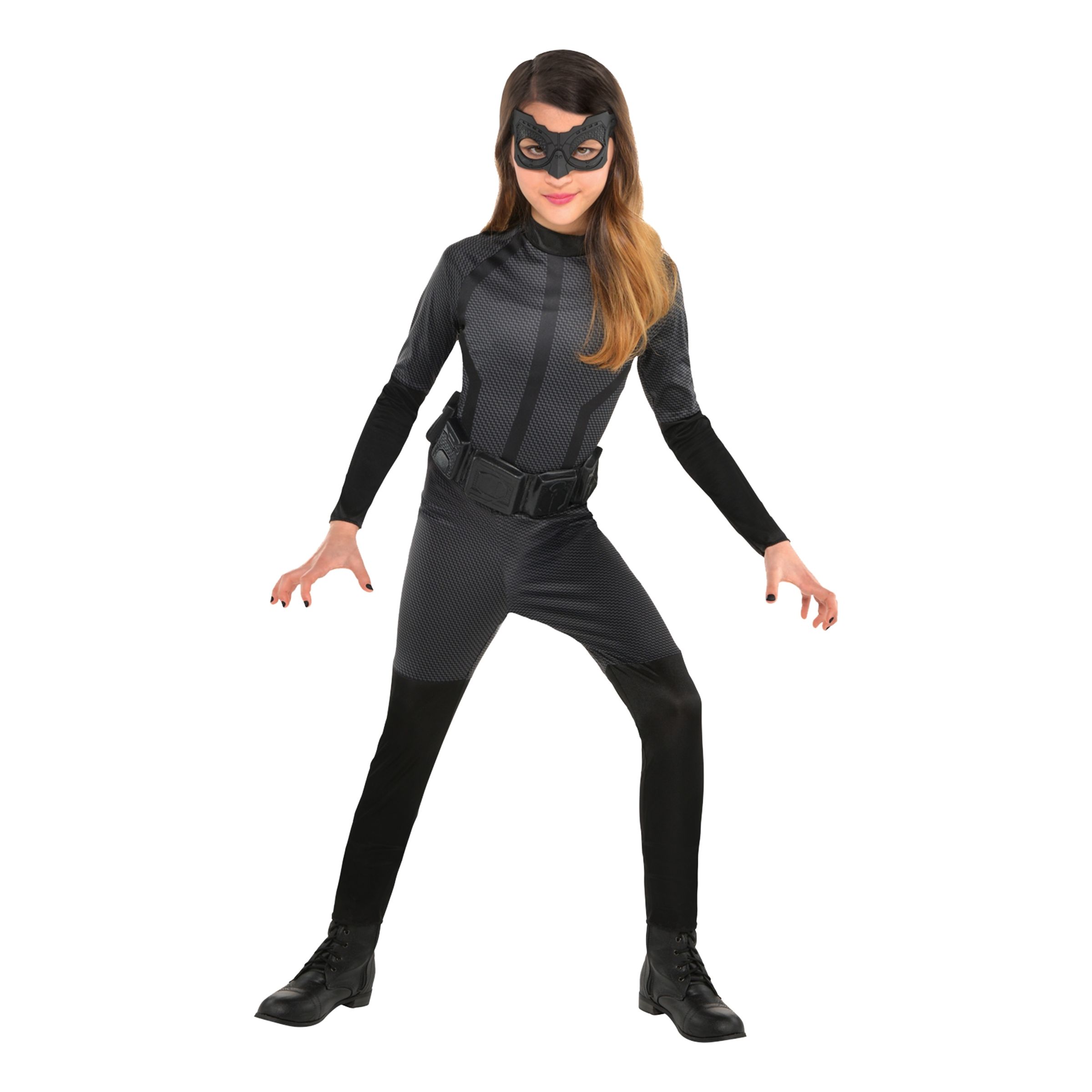 Läs mer om Catwoman Barn Maskeraddräkt - Large