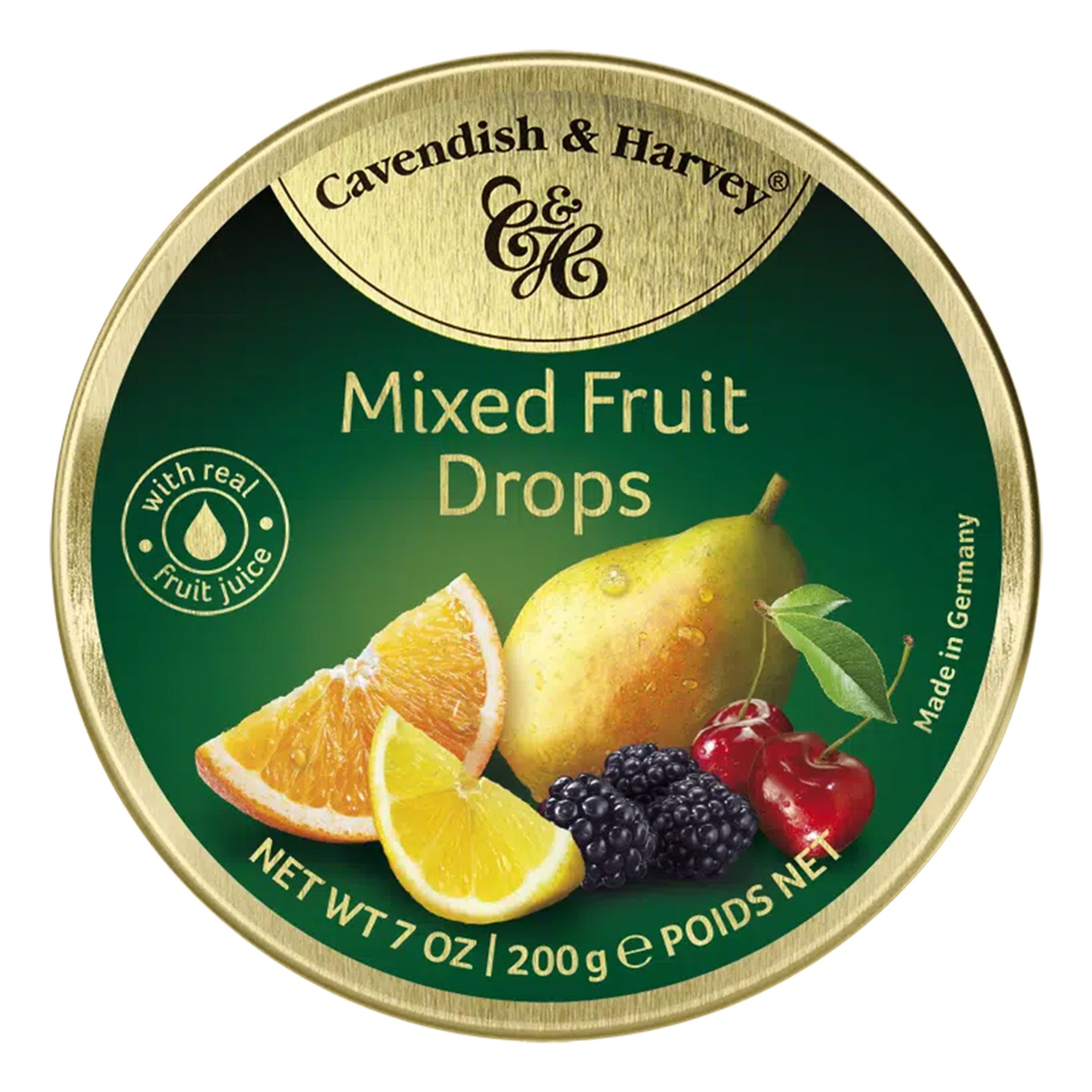 Läs mer om Cavendish Mixed Fruitdrops - 200 gram