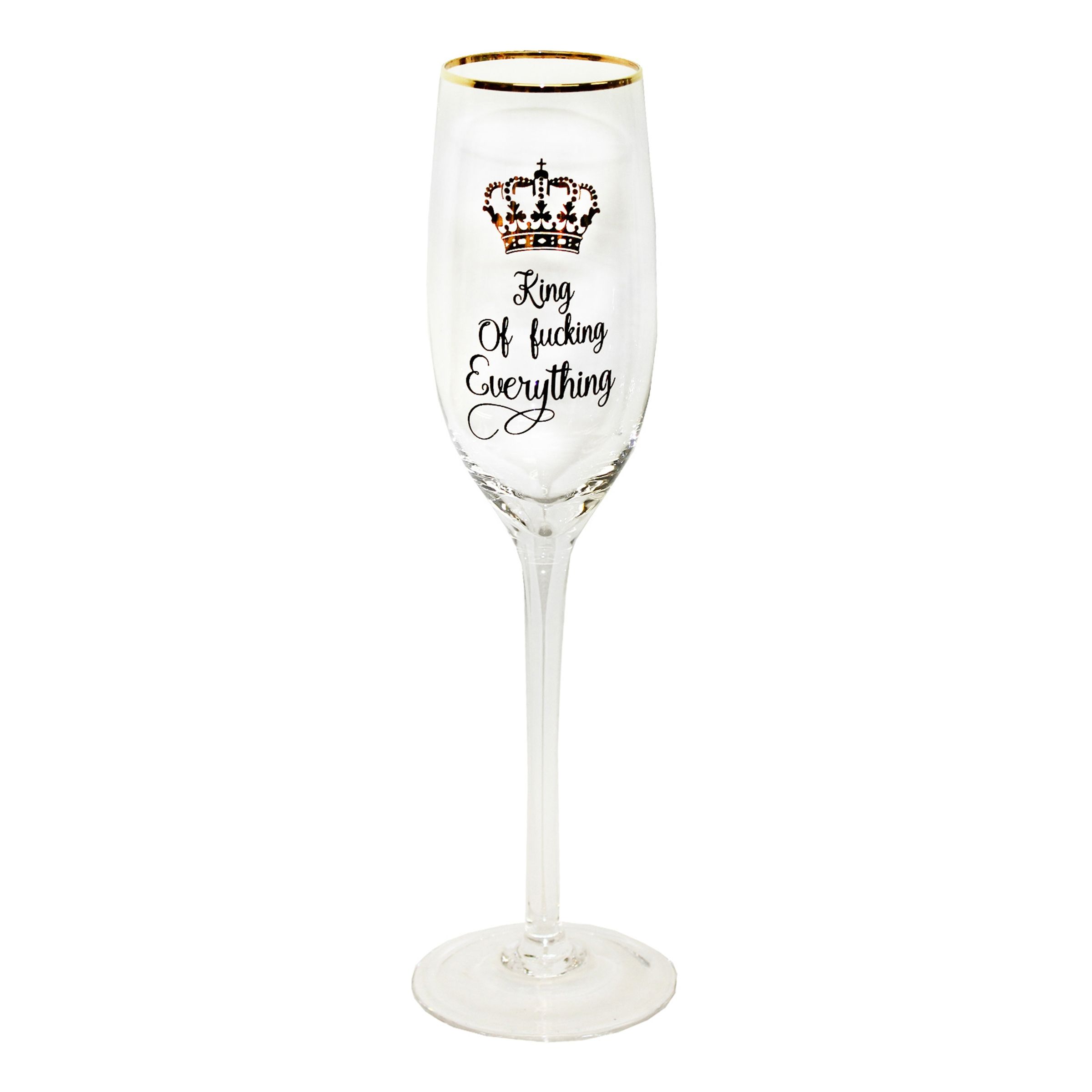 Champagneglas King / Queen - King