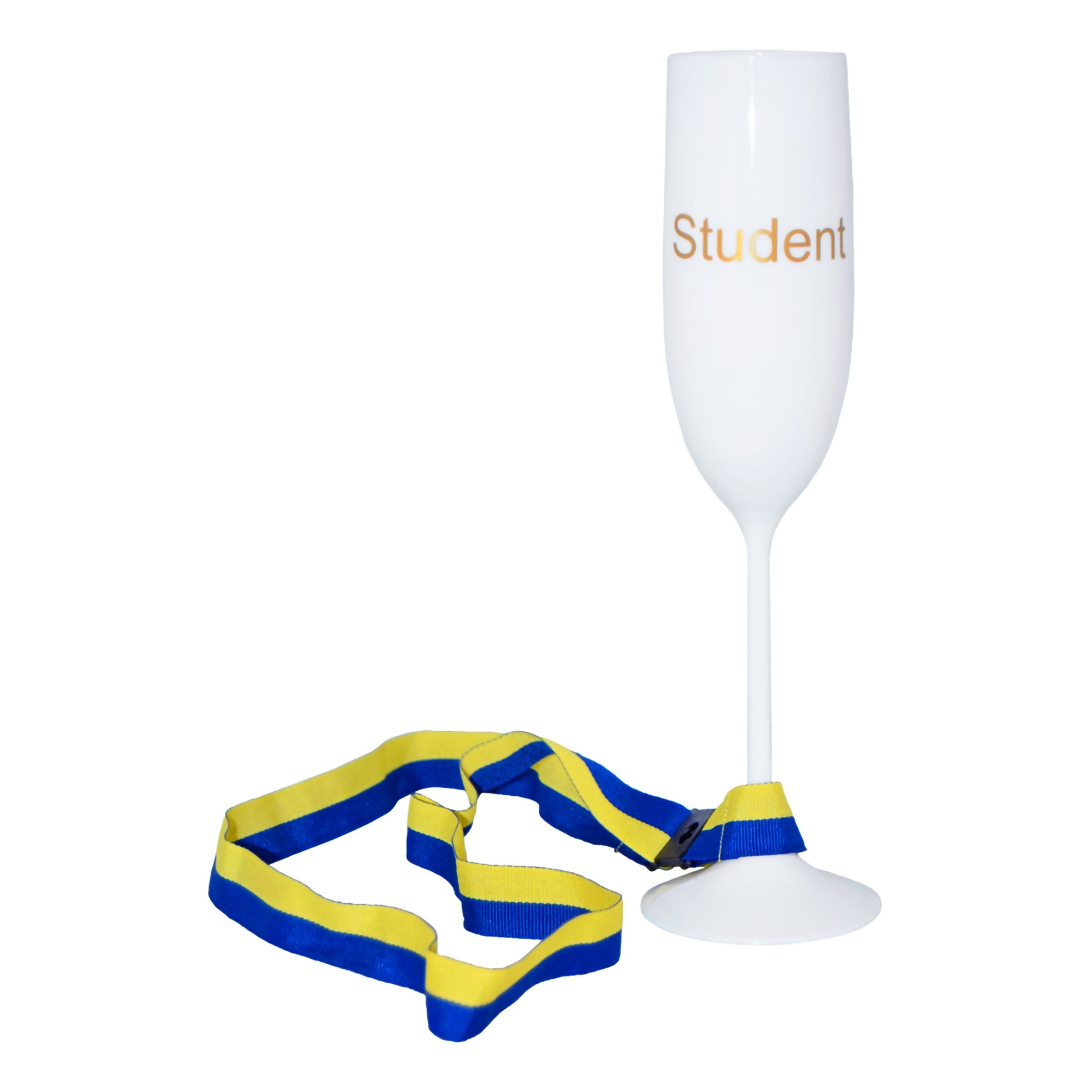 Champagneglas Student med Band - 1-pack