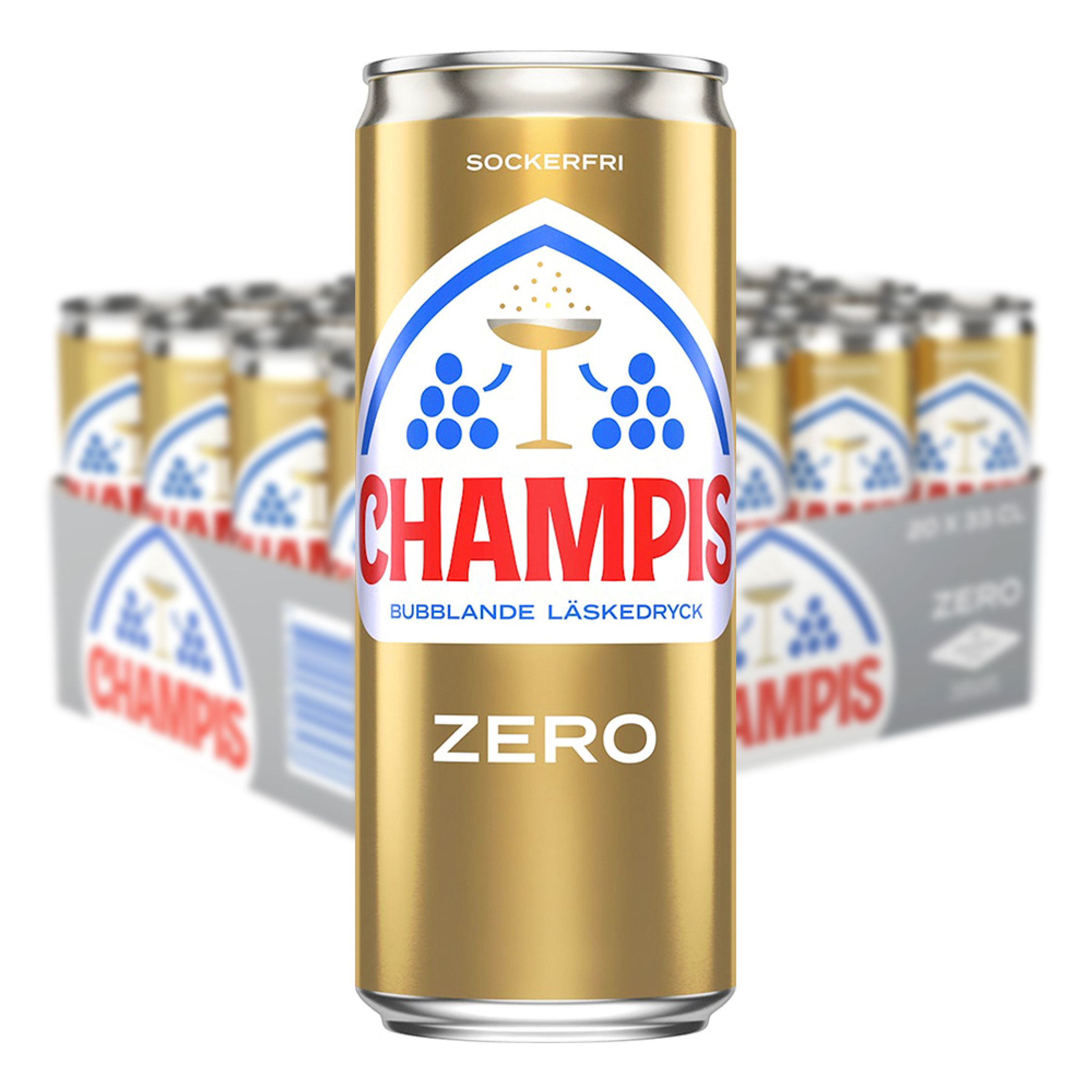 Champis Zero - 20-pack | Hem - Godis & Läsk - Dryck - Läsk | Pryloteket