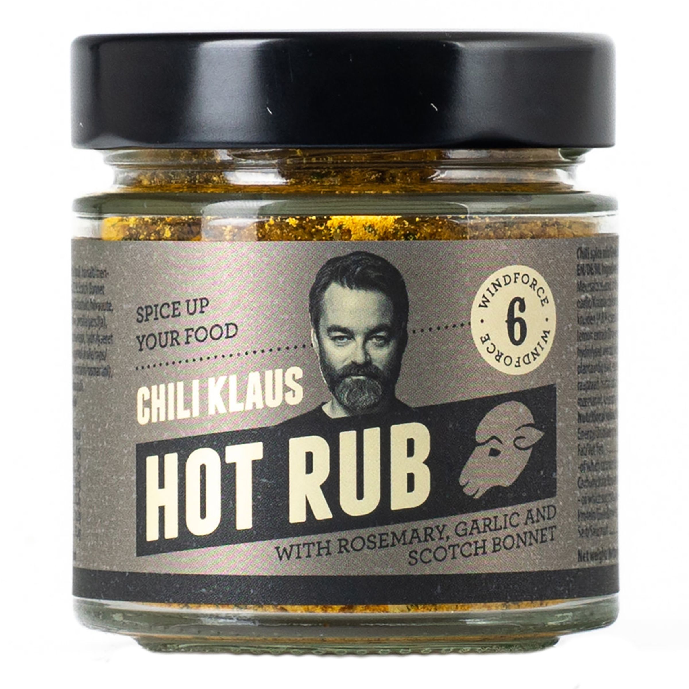 Läs mer om Chili Klaus Hot Rub Rosemary Garlic & Scotch Bonnet