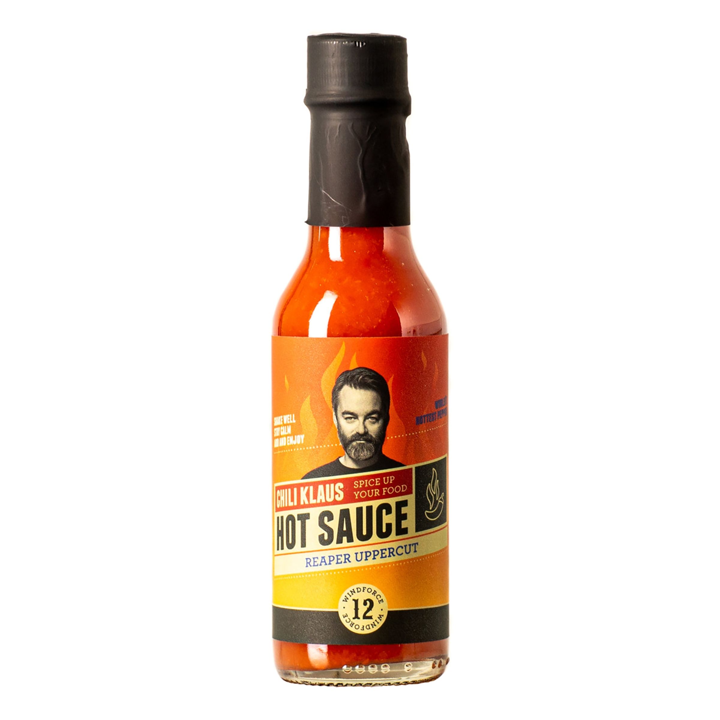 Läs mer om Chili Klaus Hot Sauce Reaper Uppercut - 150 ml