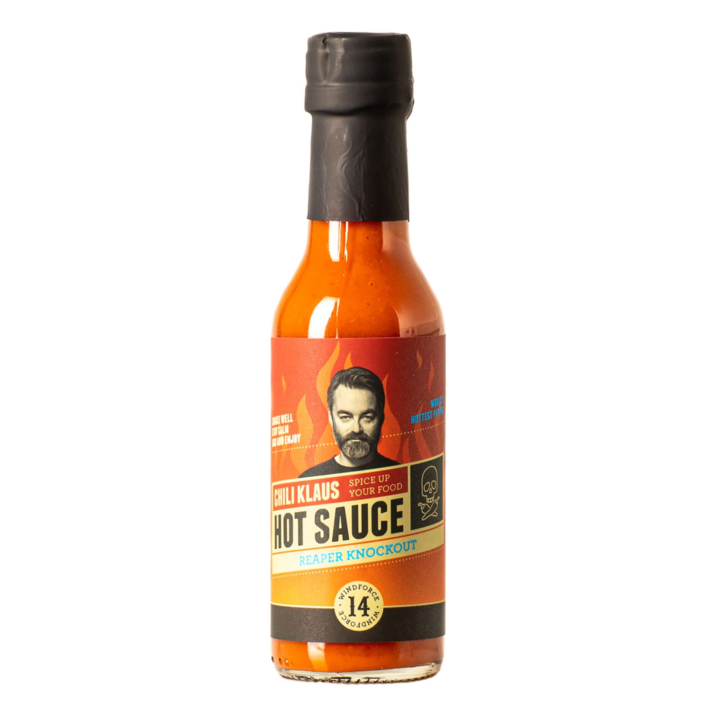 Läs mer om Chili Klaus Hot Sauce Reaper Knockout - 150 ml